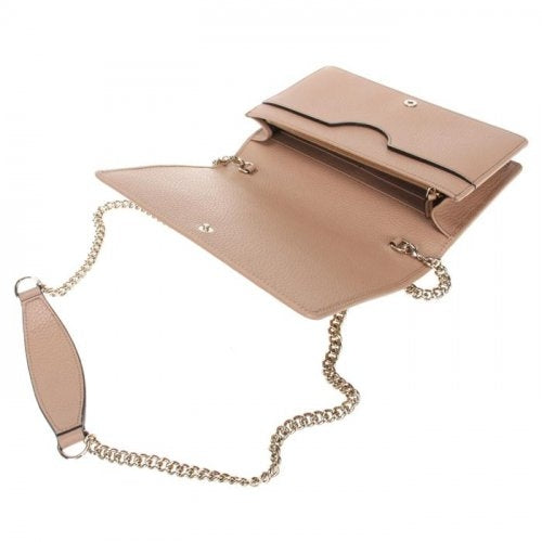 Bolso bandolera Gucci Leather Soho beige