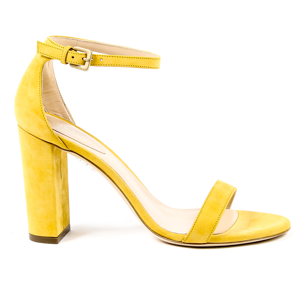 Andrew Charles Womens Sandal Yellow EMMA