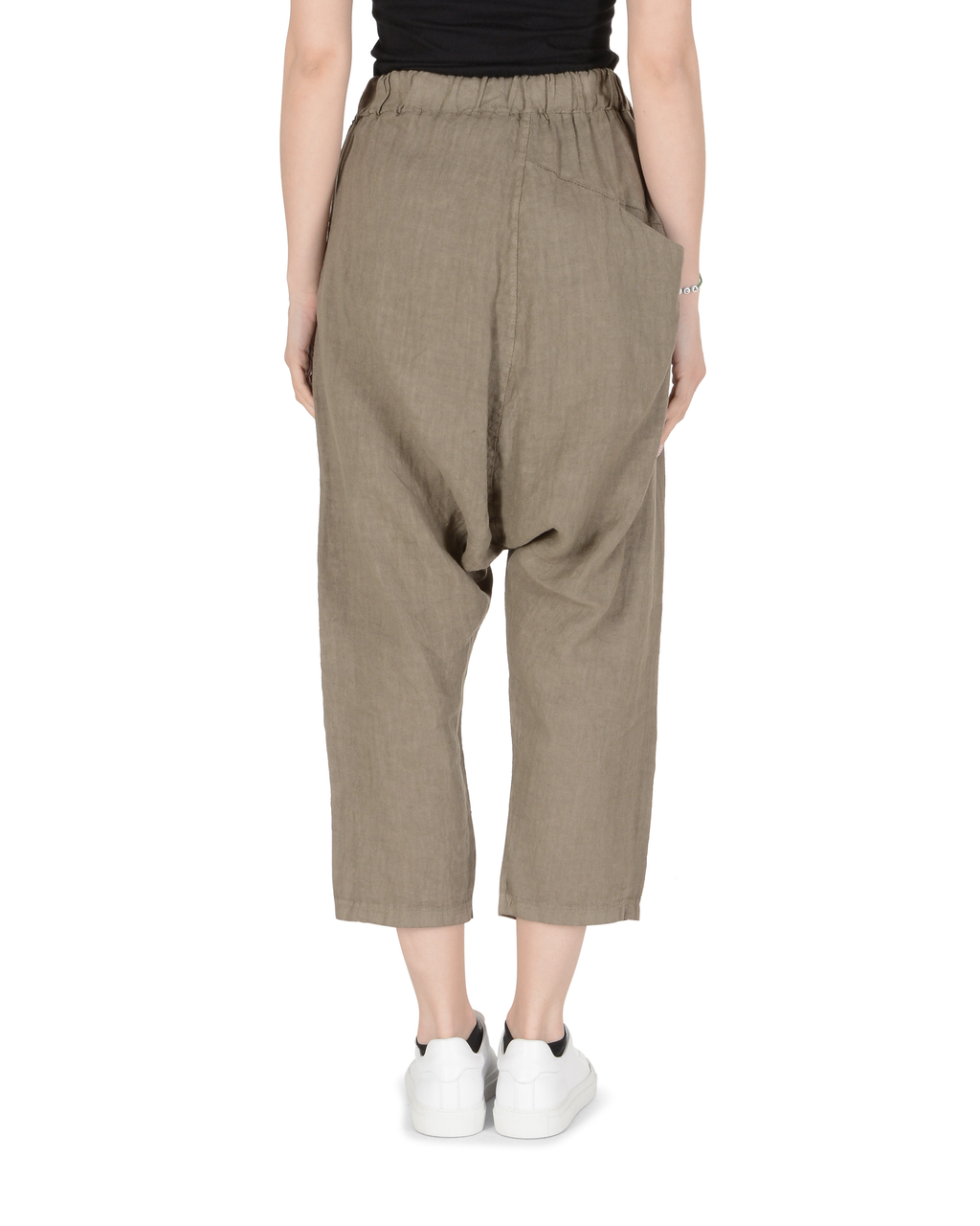 19V69 Italia Pantalones de mujer caqui SARDEGNA KHAKI