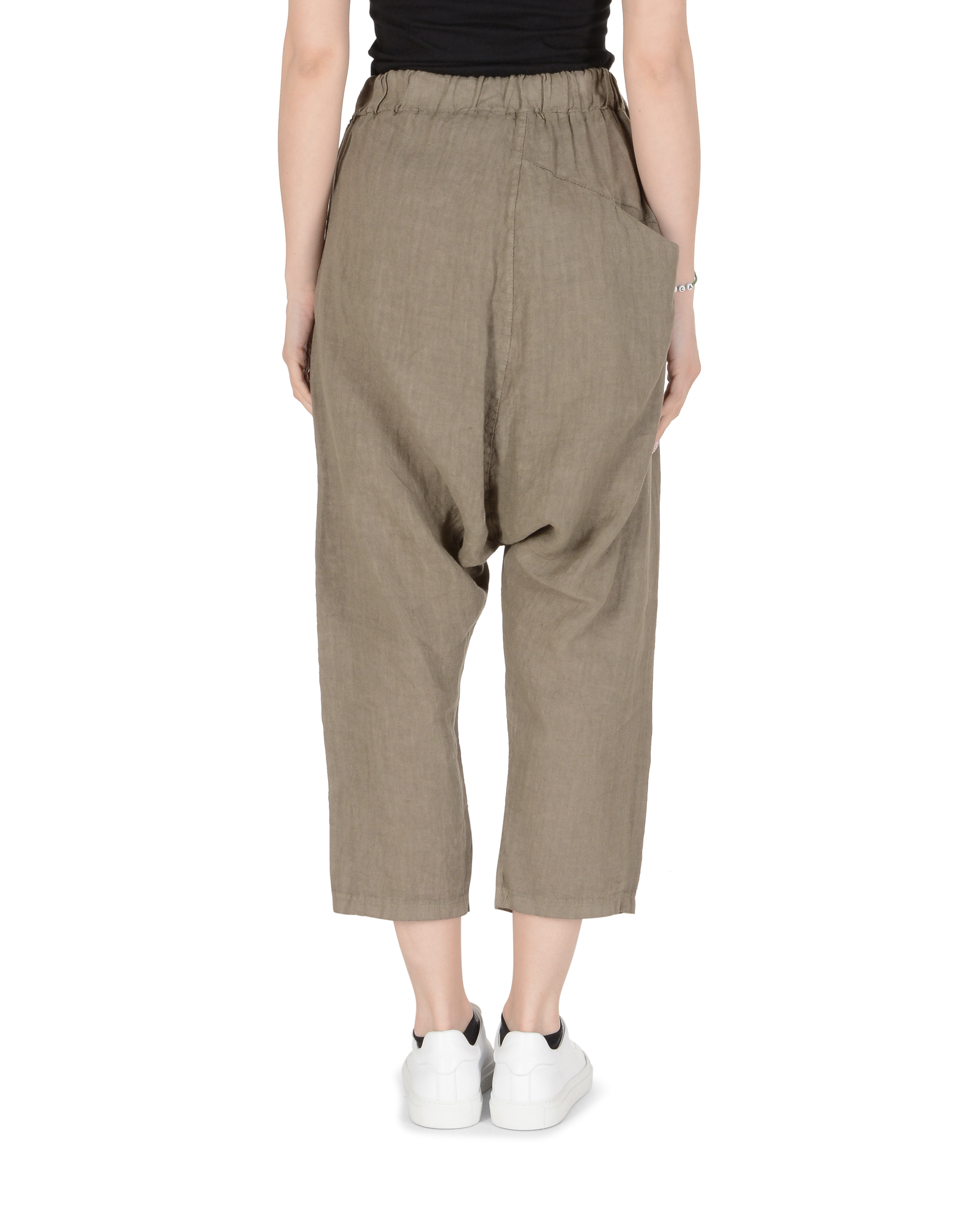 19V69 Italia Pantalones de mujer caqui SARDEGNA KHAKI