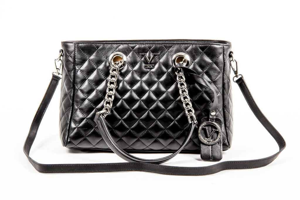Bolso de mano para mujer V 1969 Italia V011 S NEGRO