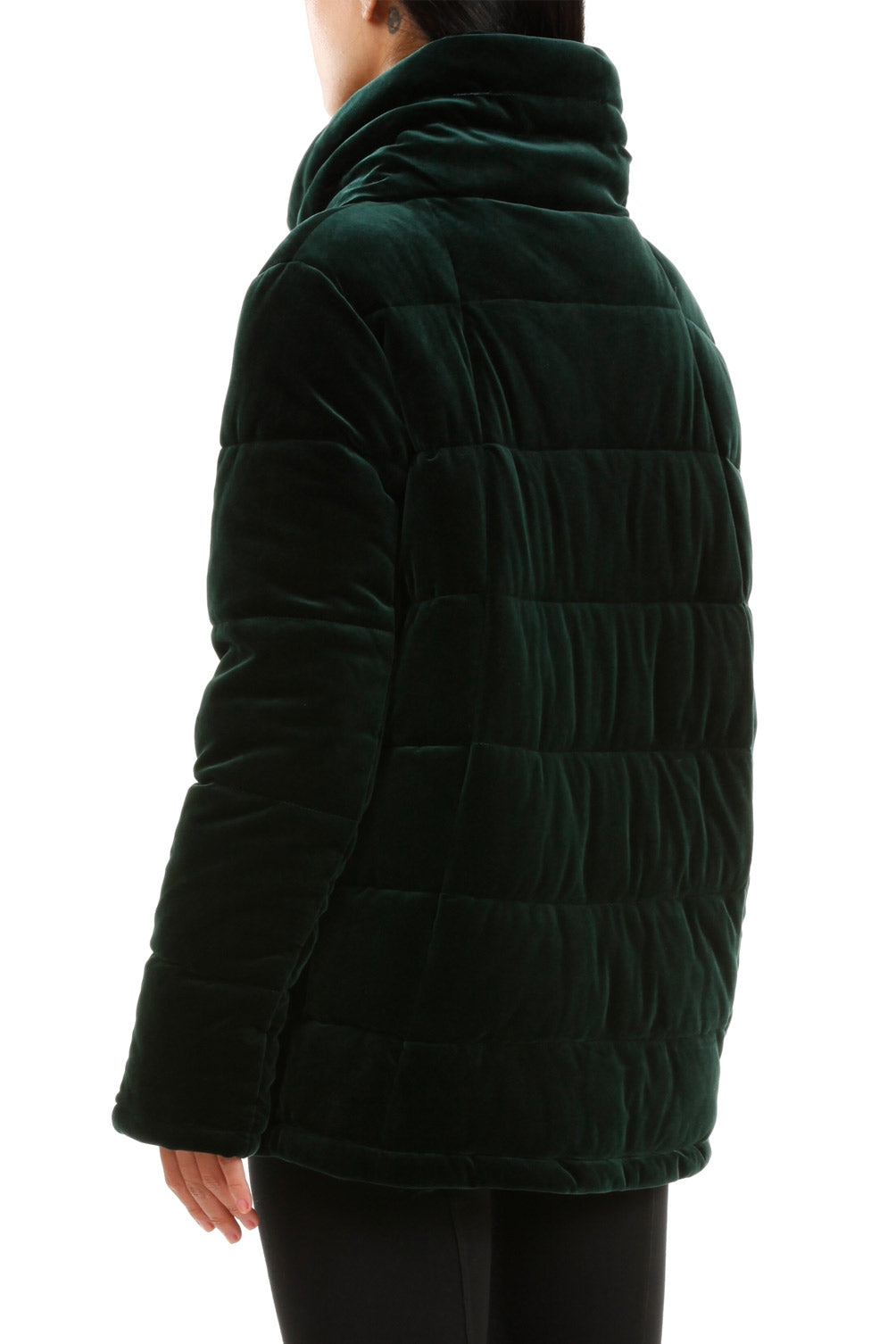 19V69 Italia Chaqueta de mujer Verde oscuro VERDE OSCURO MISTY