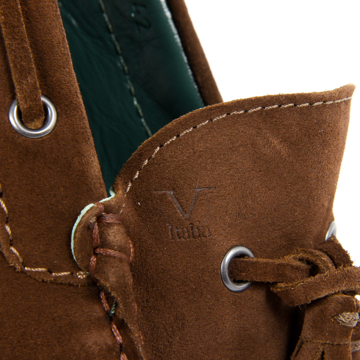 Mocasines V 1969 Italia para hombre, color marrón, Jeremy