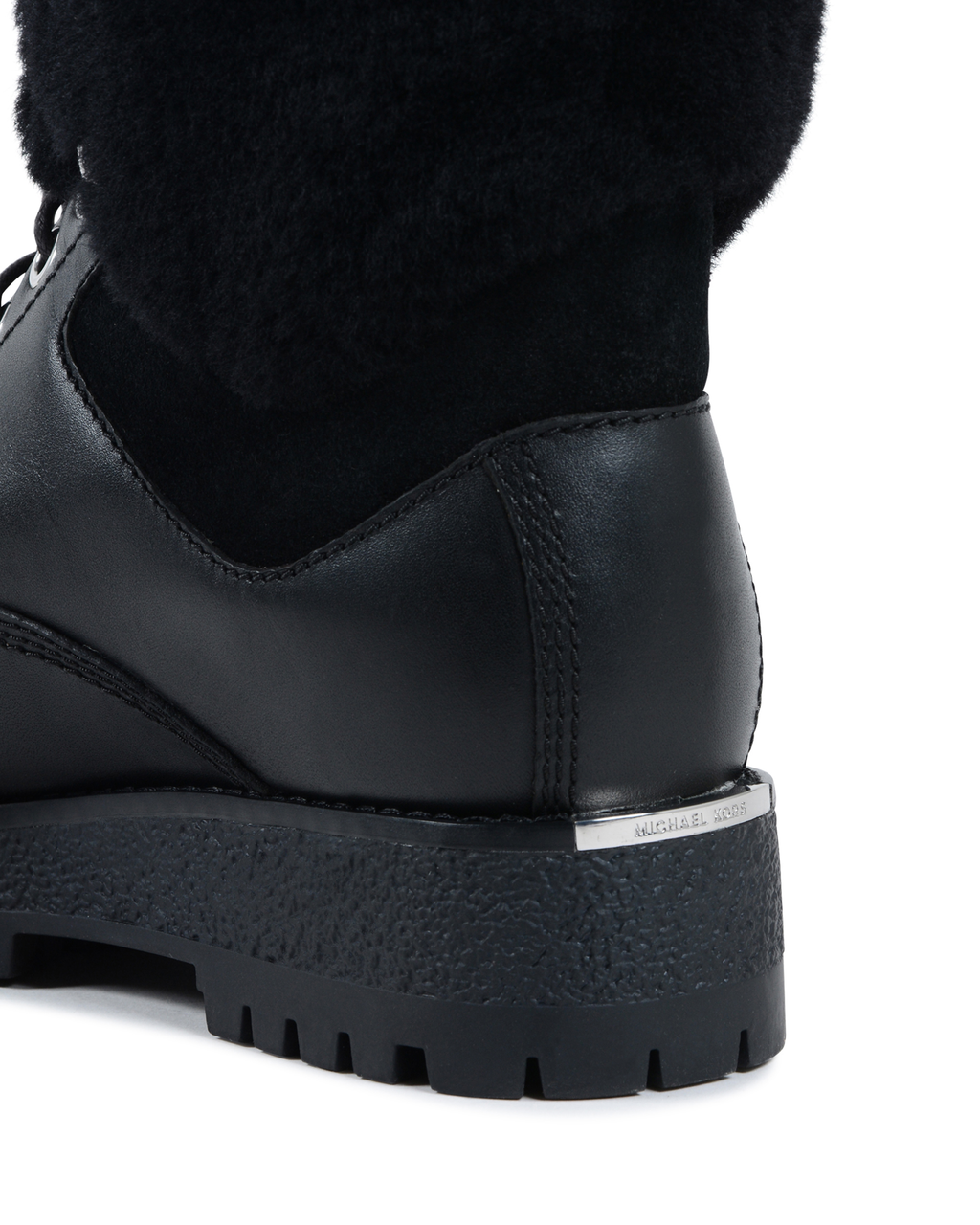 Bota corta Michael Kors para mujer, color negro, TEDDY