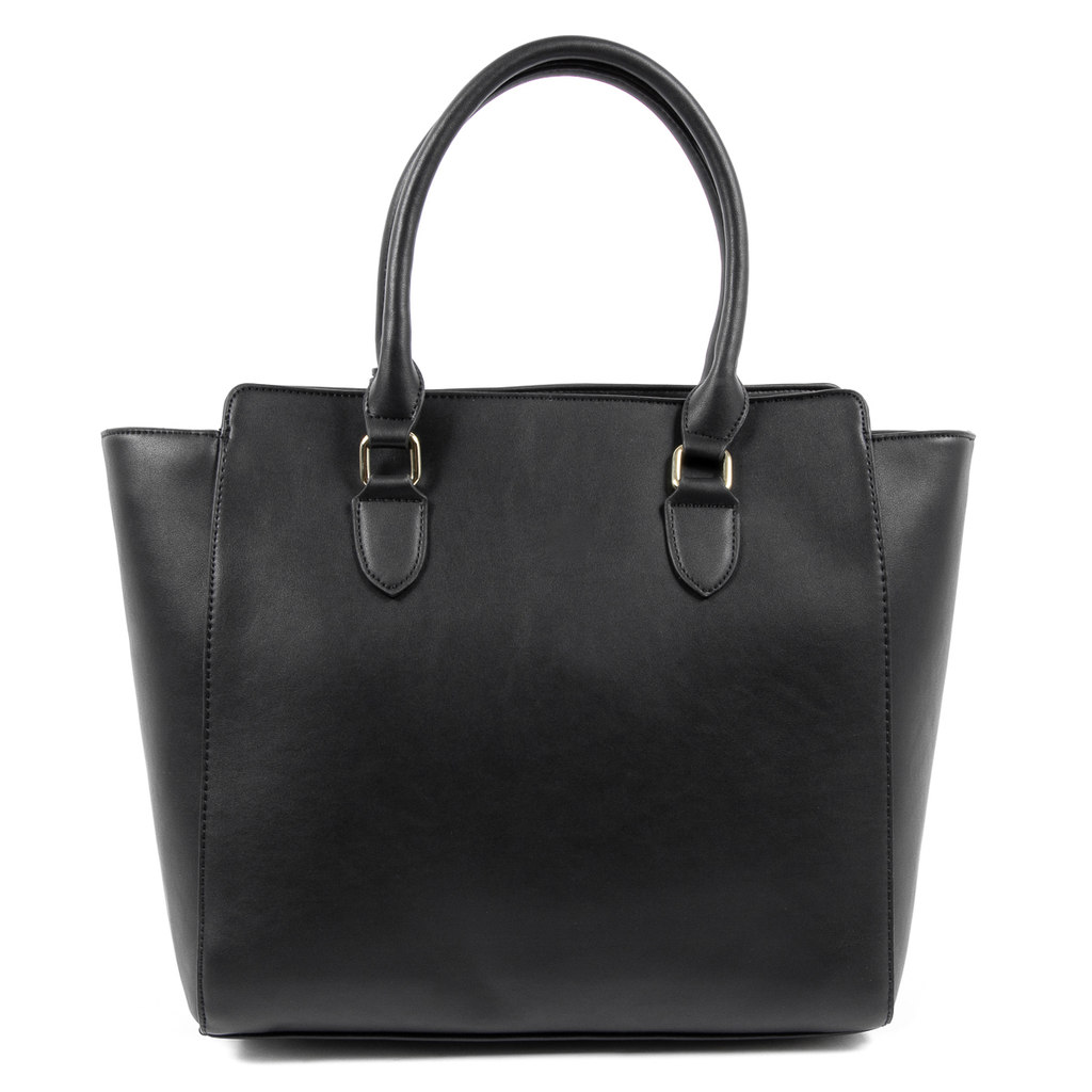 Bolso de mano para mujer V 1969 Italia negro ROBERTA
