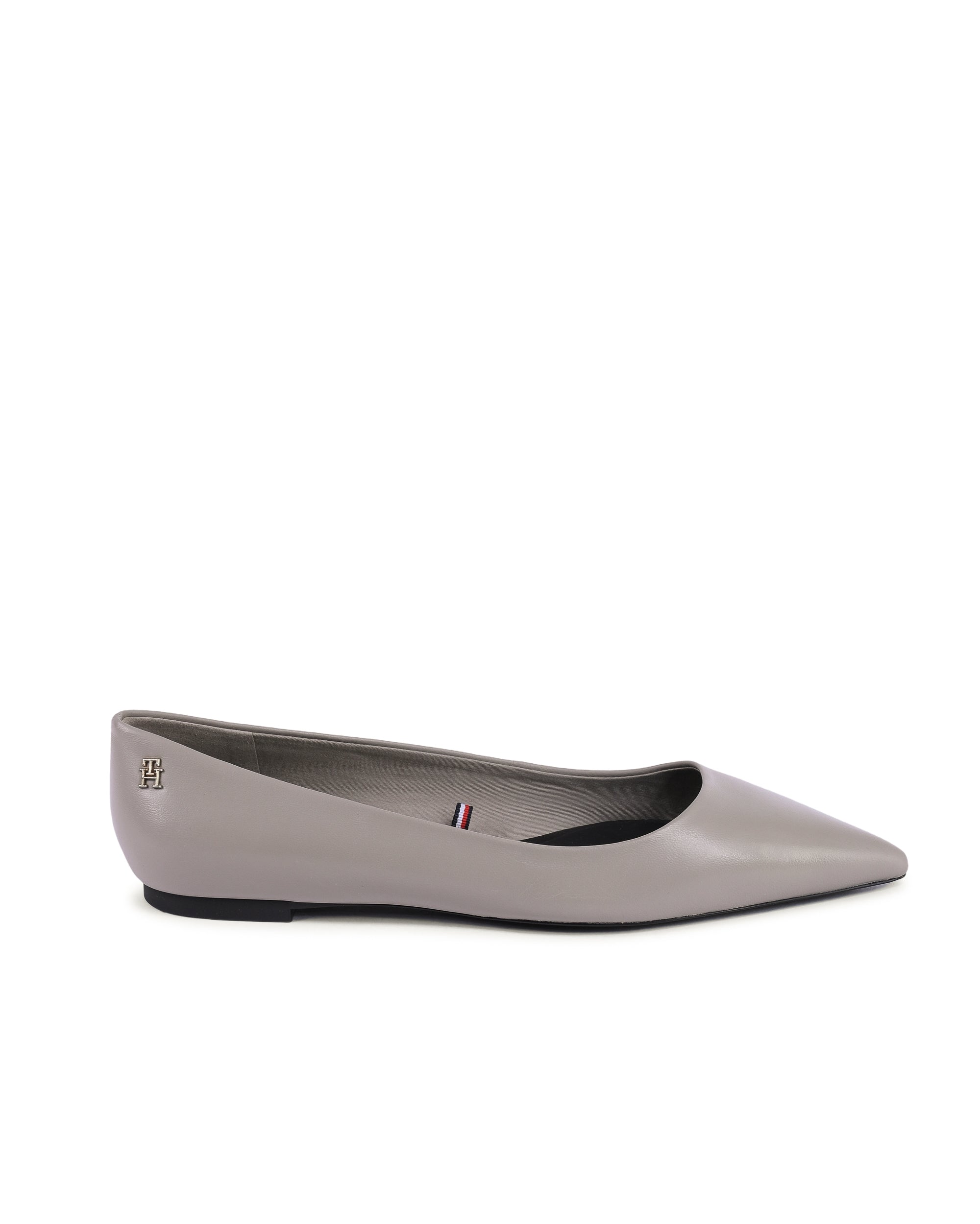 Bailarinas Tommy Hilfiger para mujer, grises, FW0FW07863PKB