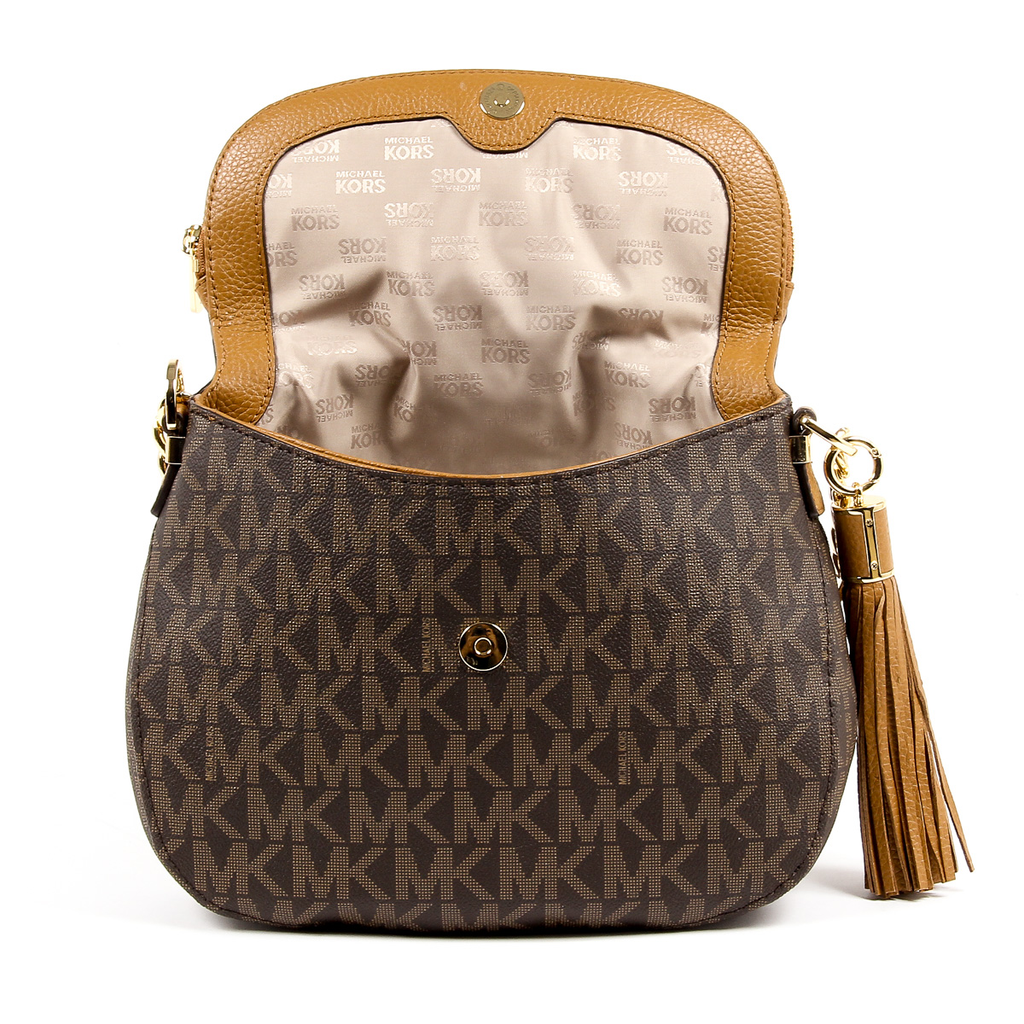 Michael Kors Womens Handbag BEDFORD 35T7GBFL2B BRN ACORN