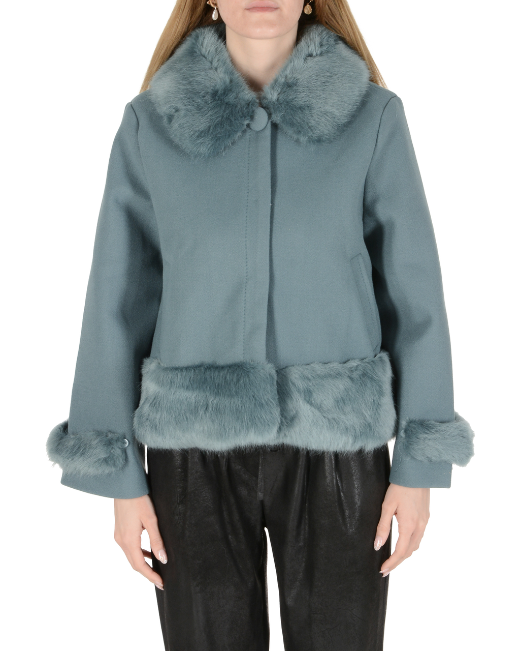 Chaqueta Italia para mujer 19V69 color petróleo LILIA PETROL