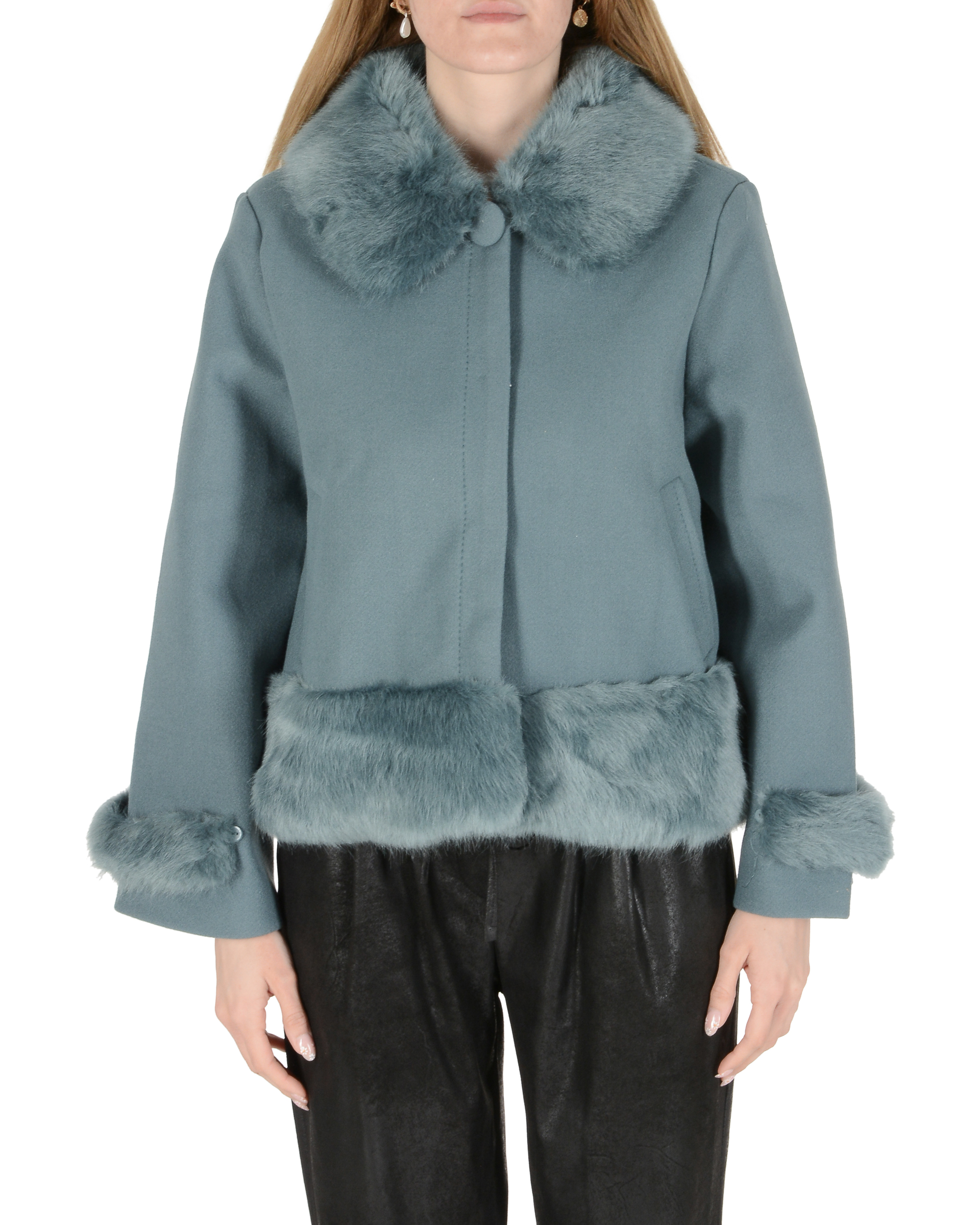 Chaqueta Italia para mujer 19V69 color petróleo LILIA PETROL