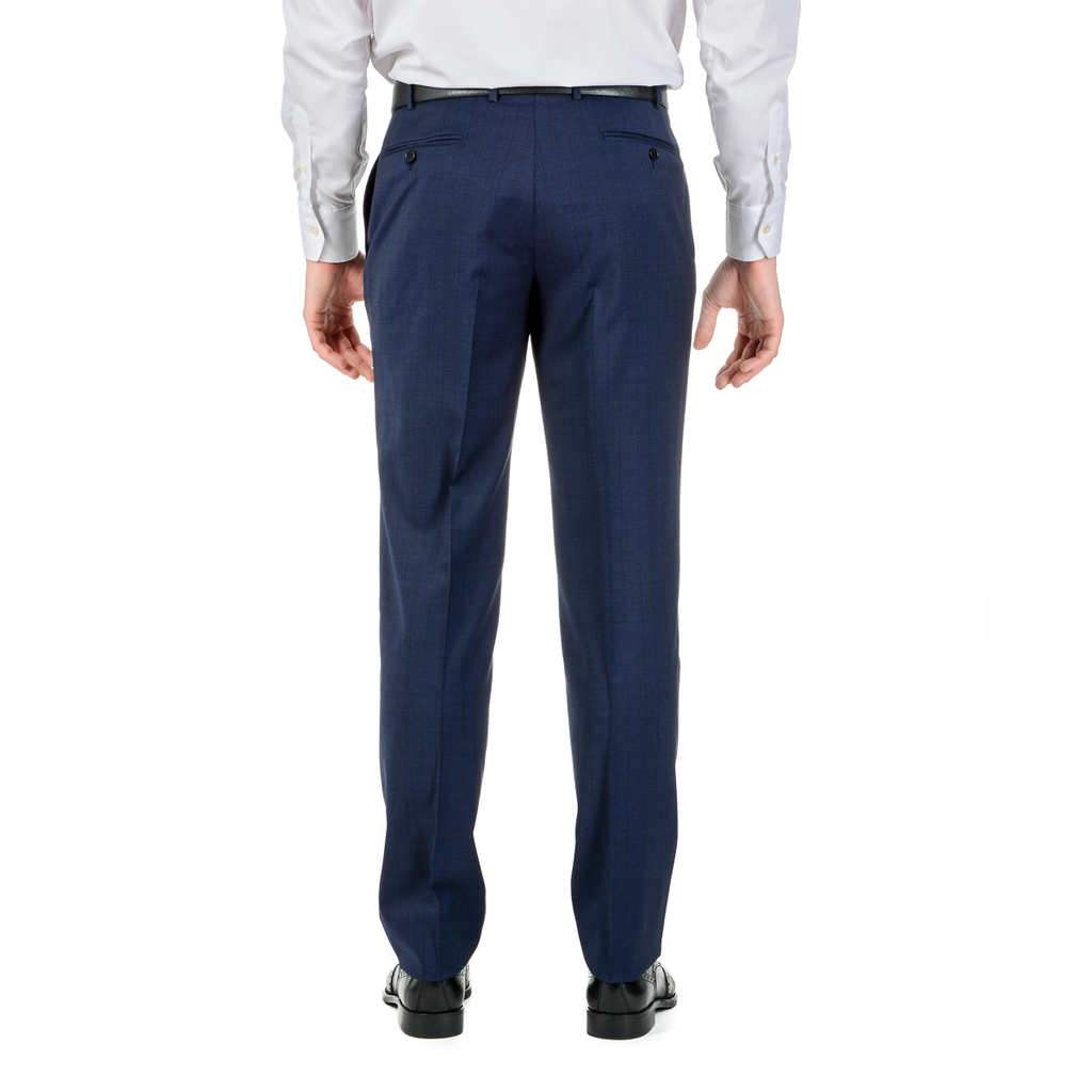 Canali Mens Suit Long Sleeves Blue