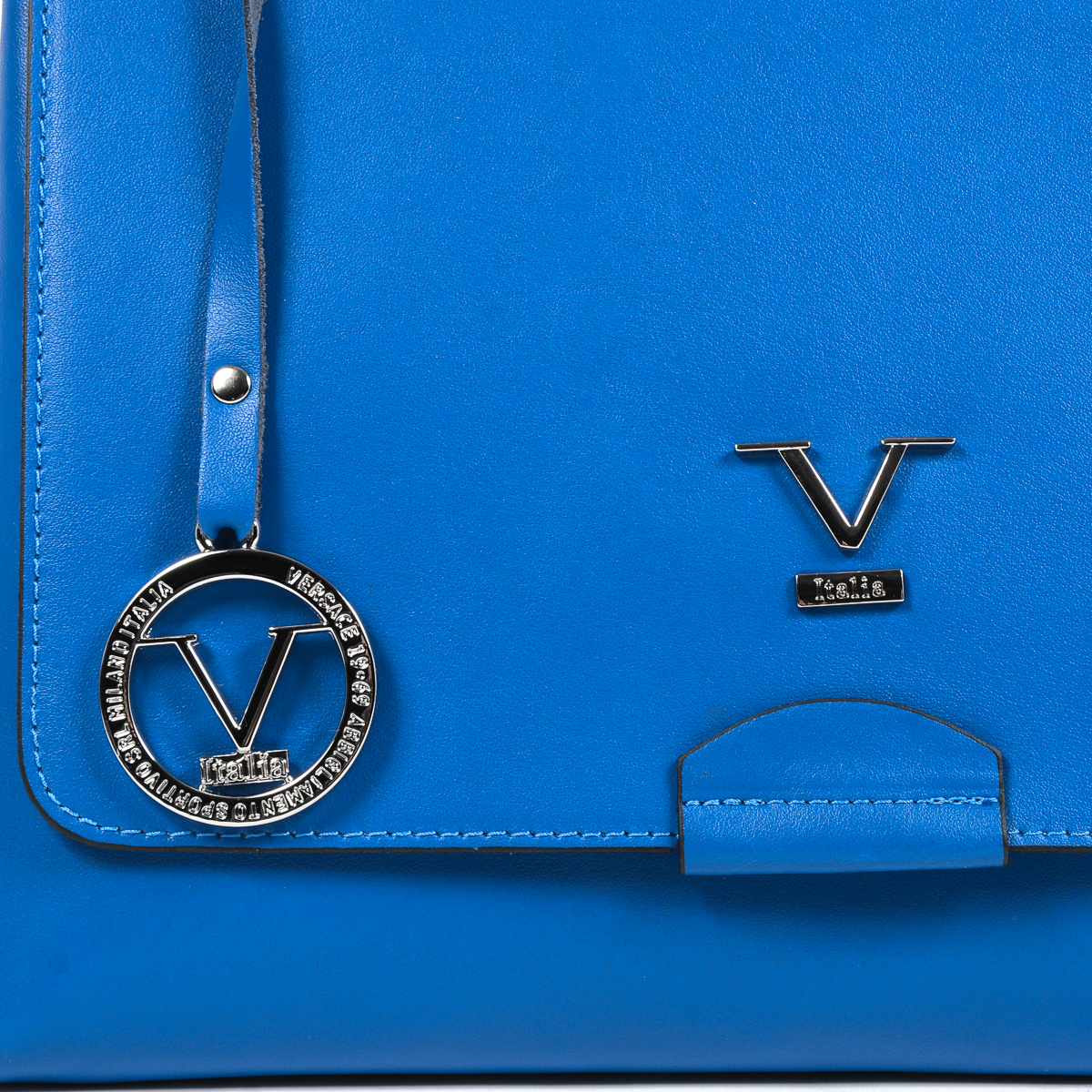 Bolso de mano para mujer V 1969 Italia Azul SIMONA