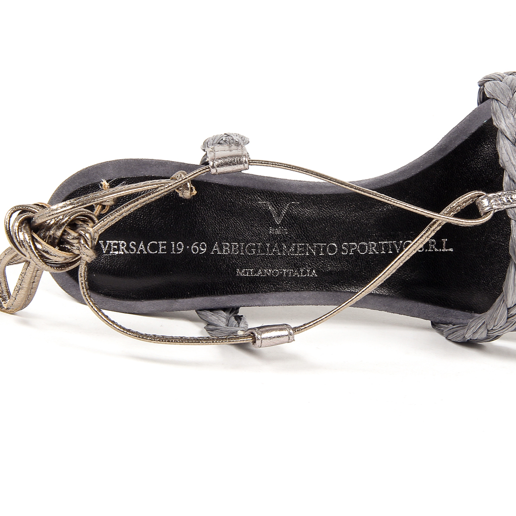 Sandalia V 1969 Italia para mujer gris LETITIA