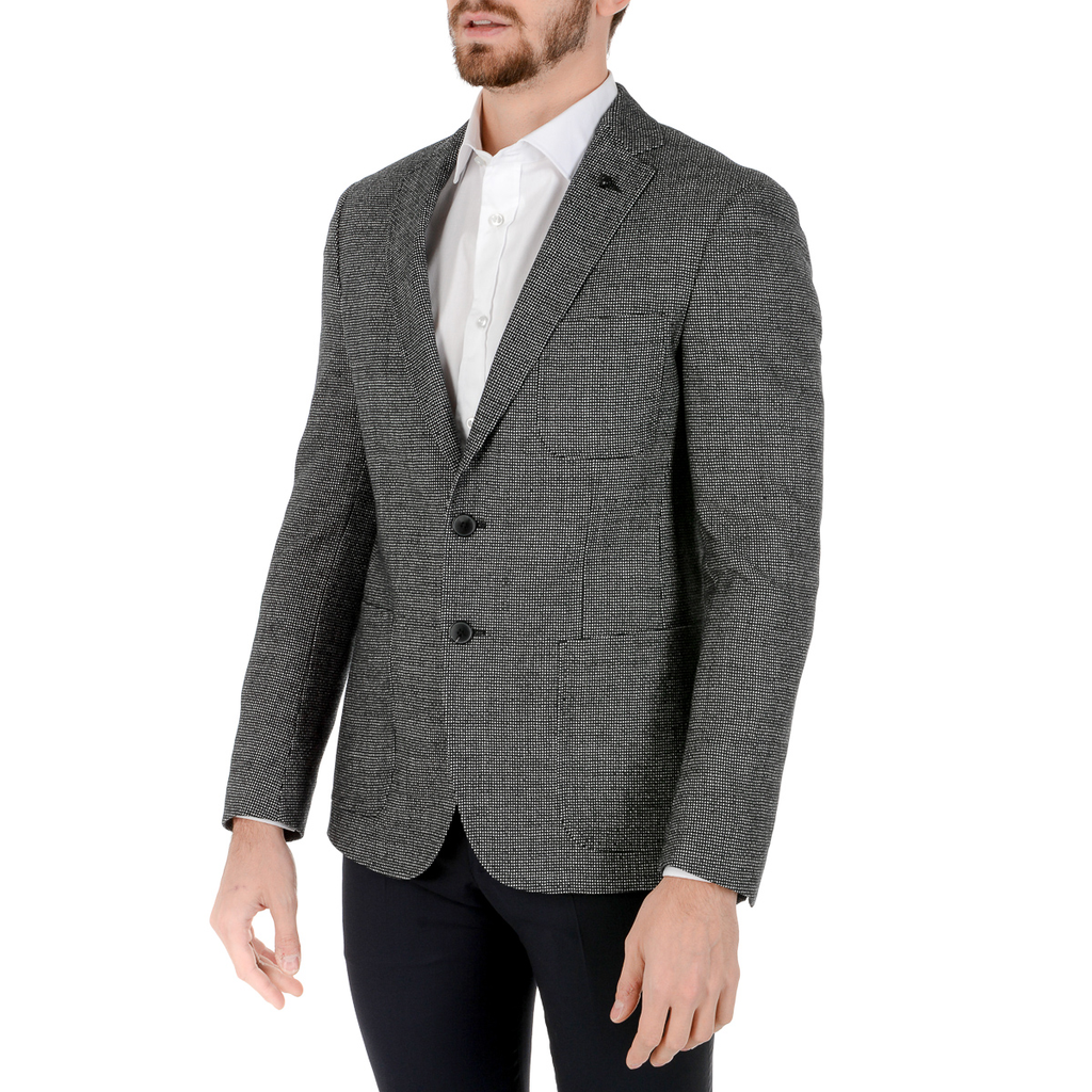 Chaqueta Hugo Boss para hombre de manga larga gris RAYE