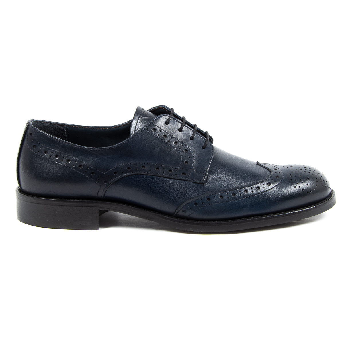 V 1969 Italia - Zapato brogue para hombre, color azul, VERNON