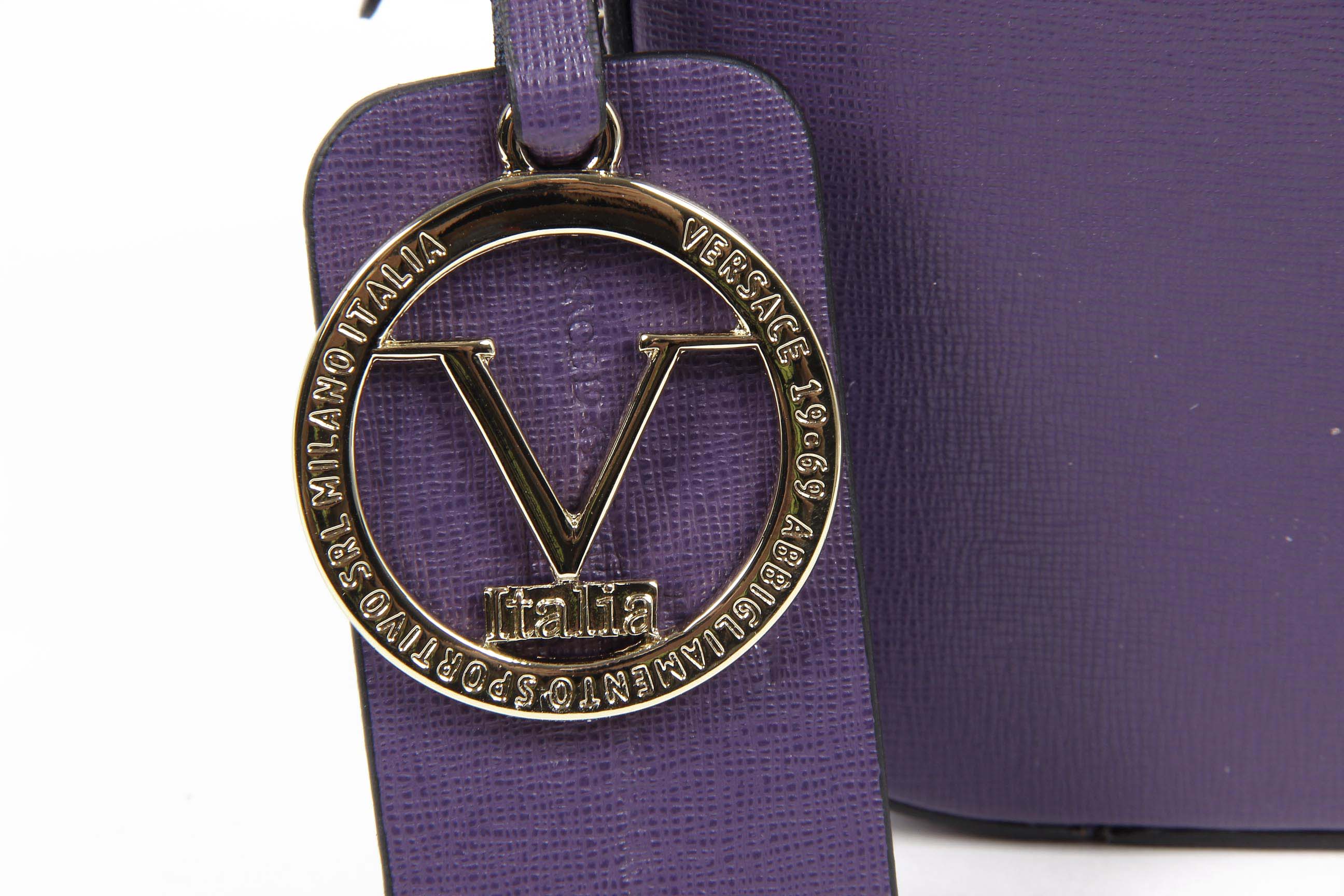 Bolso de mano para mujer V 1969 Italia V001 SAFFIANO VIOLA