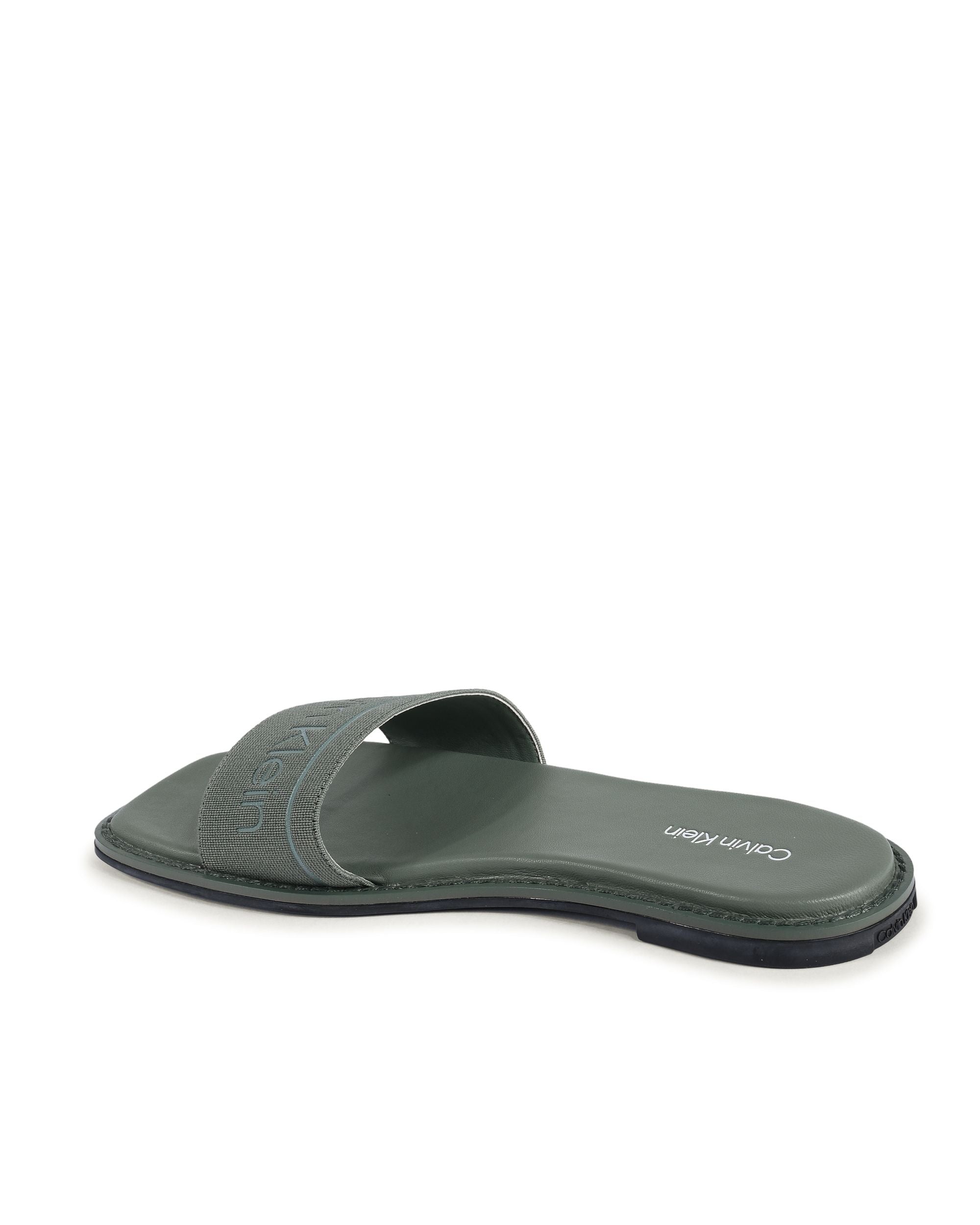 Sandalias Calvin Klein para mujer, color verde, HW0HW019890H7