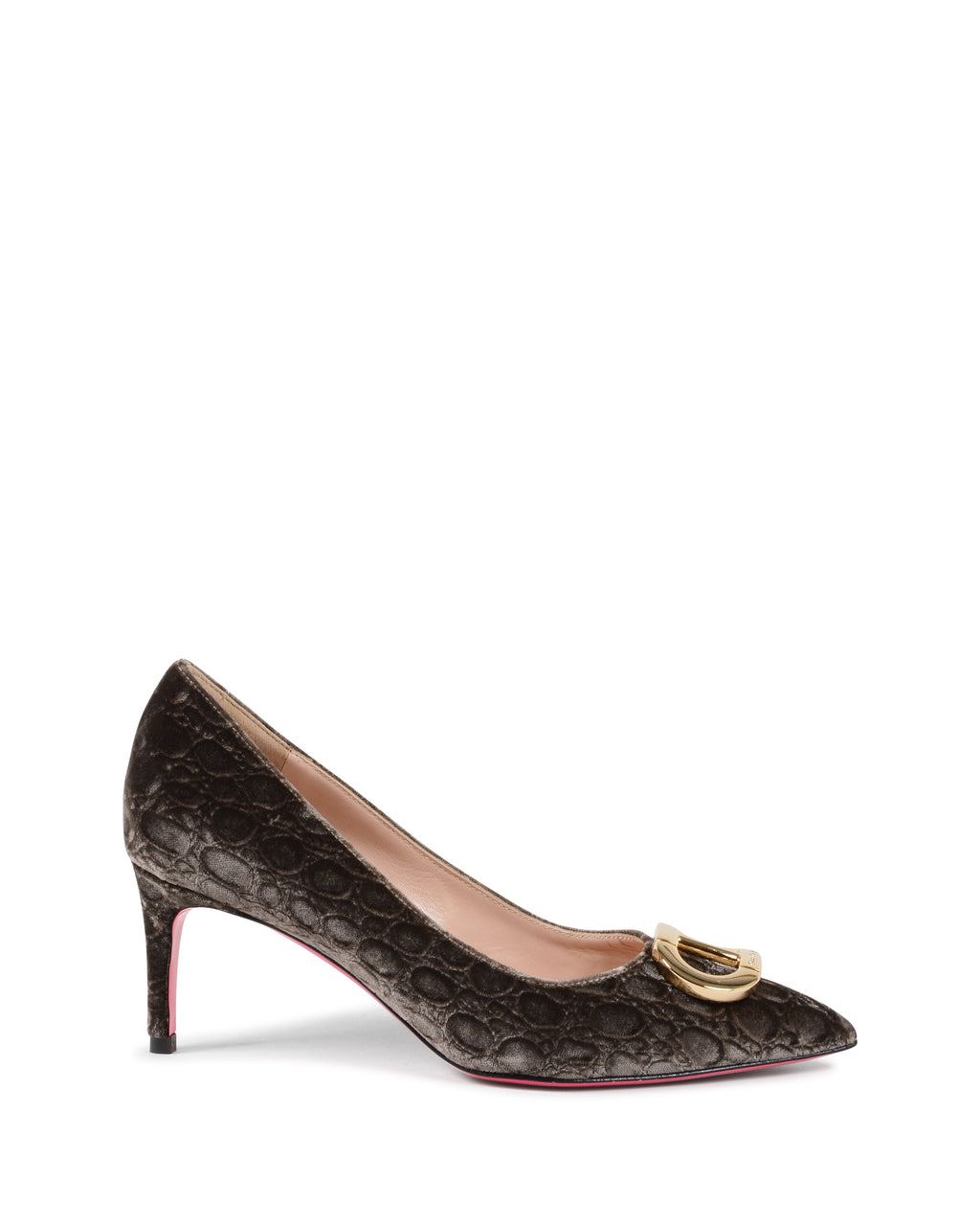 Zapatos de salón Boss Lady Cocco Velvet Taupe