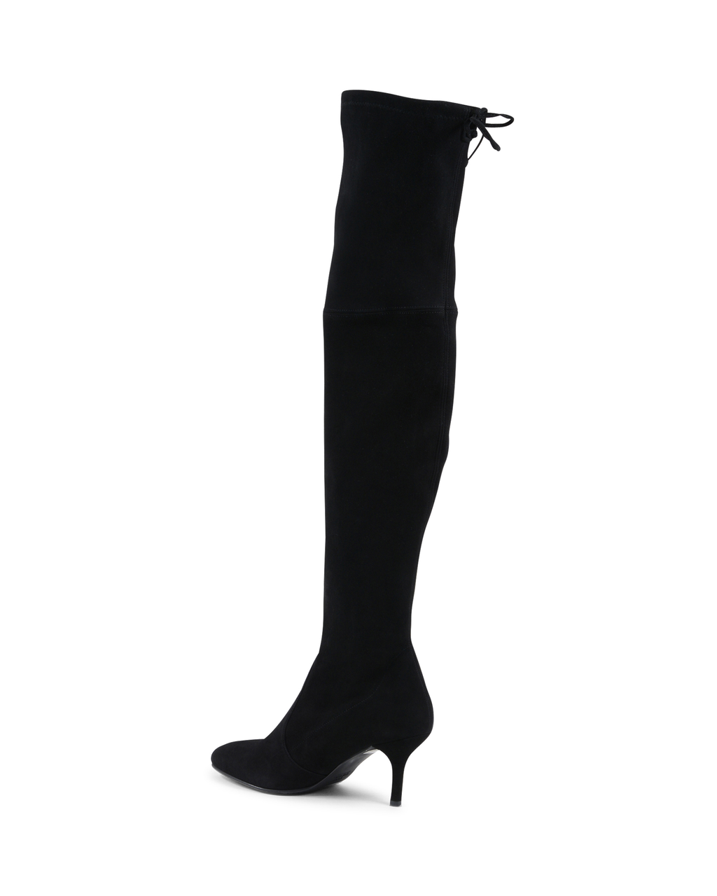 Stuart Weitzman - Bota alta para mujer, color negro TIEMODEL