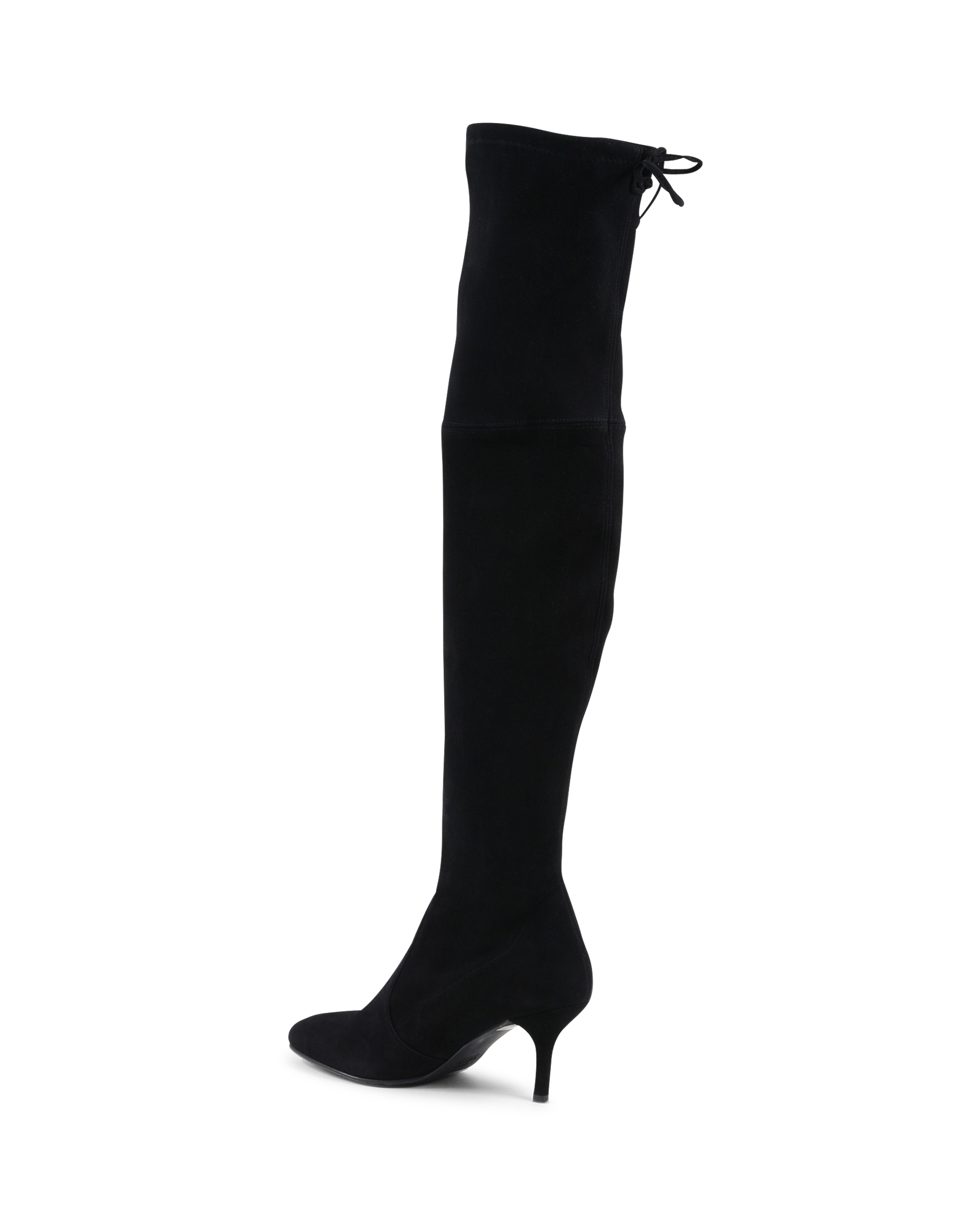 Stuart Weitzman - Bota alta para mujer, color negro TIEMODEL