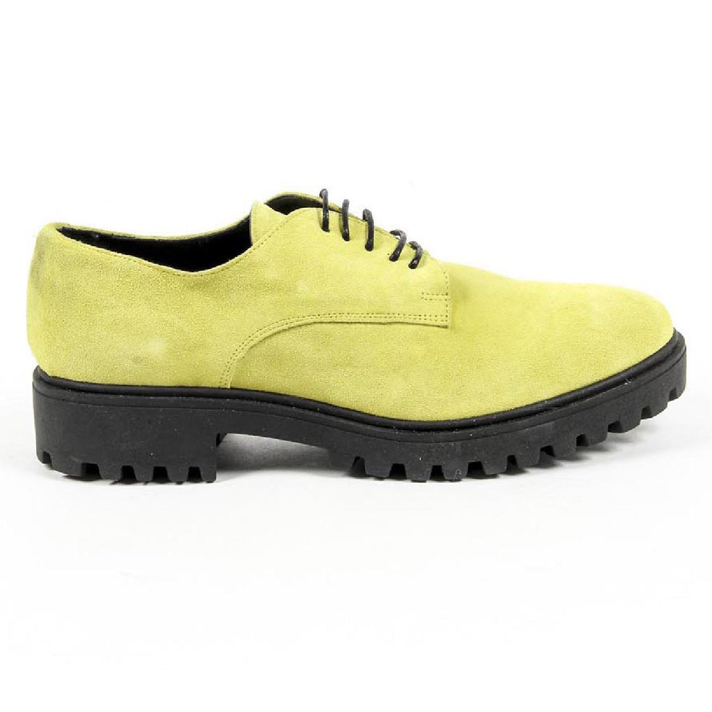 V 1969 Italia Zapato con cordones para mujer C01 CAMOSCIO GIALLO