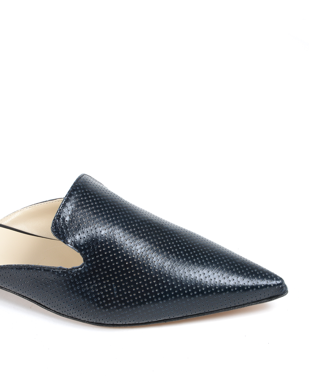 19V69 Italia Chanclas Mujer Negro Brillante 4747 SABOT TRAF NERO LUCIDO