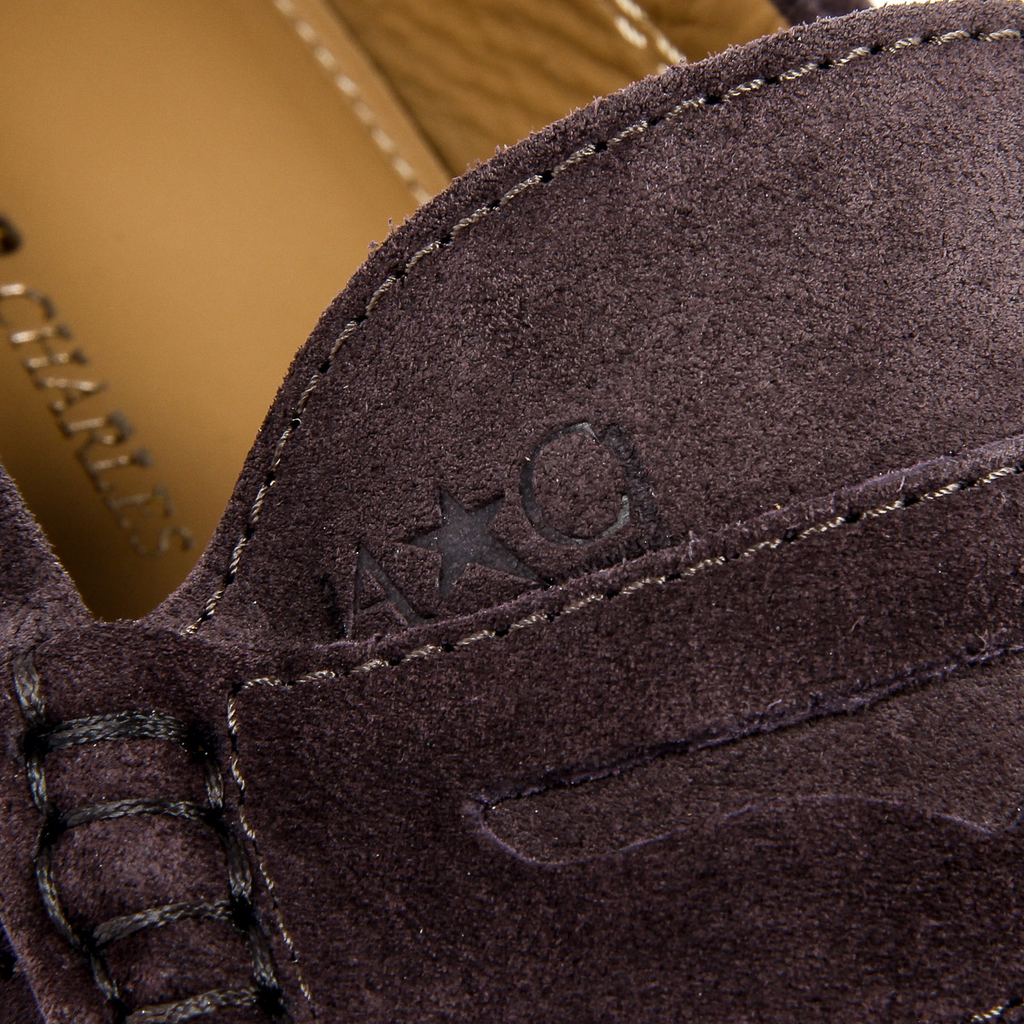 Mocasines Andrew Charles para hombre, gris oscuro, JACKSON