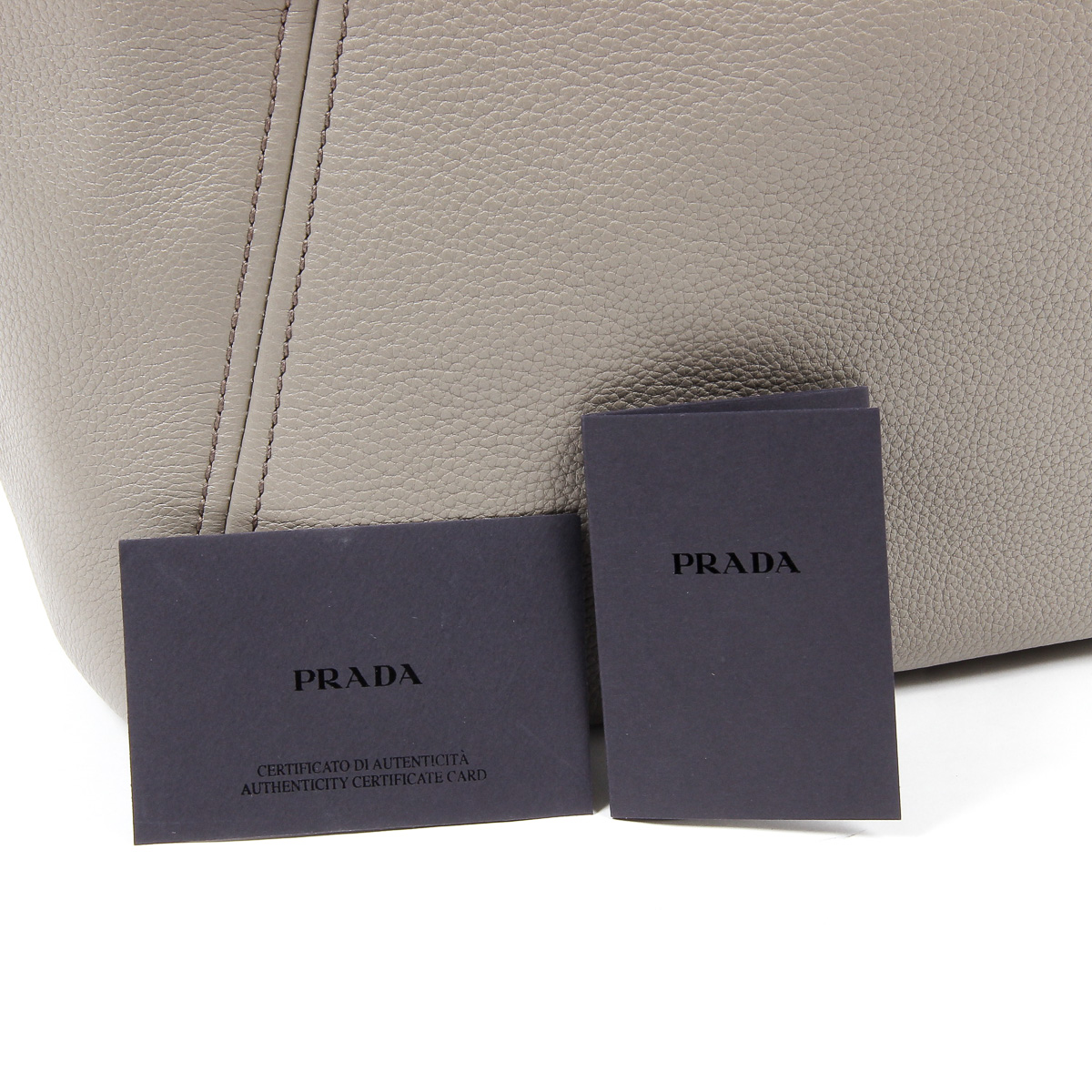 Bolso de mano Prada para mujer 1BG113 UWL F0572 ARGILLA VIT DAINO