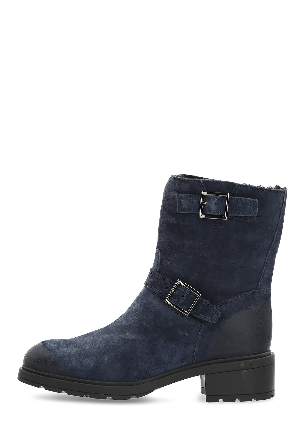 Hogan Womens Short Boot Dark Blue HXW0830O14066S1U810