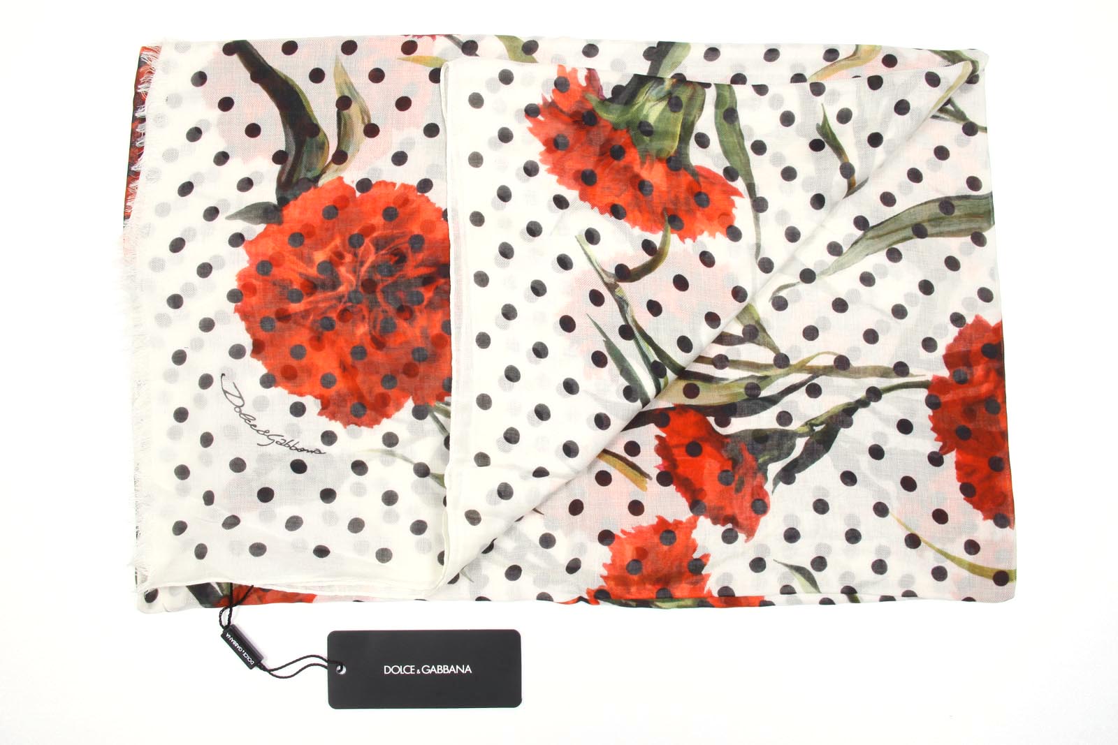 Pañuelo de seda para mujer Dolce & Gabbana FS096A GD547 X0801