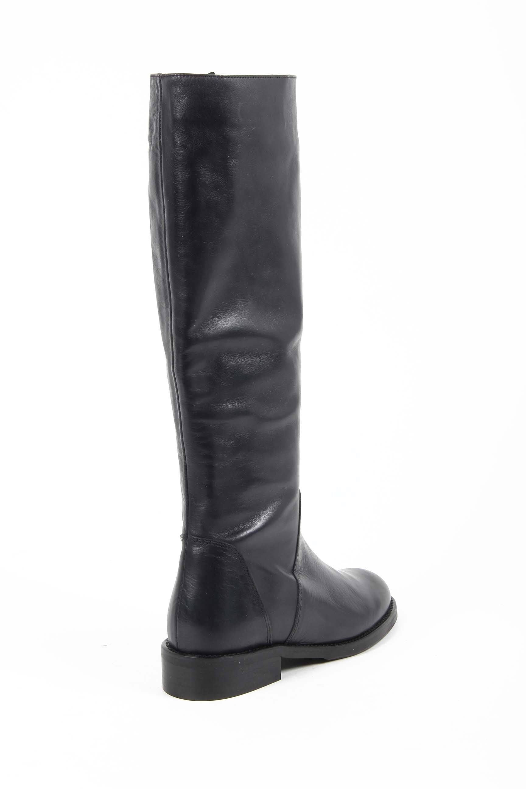 V 1969 Italia Bota alta para mujer S08 VITELLO BLU