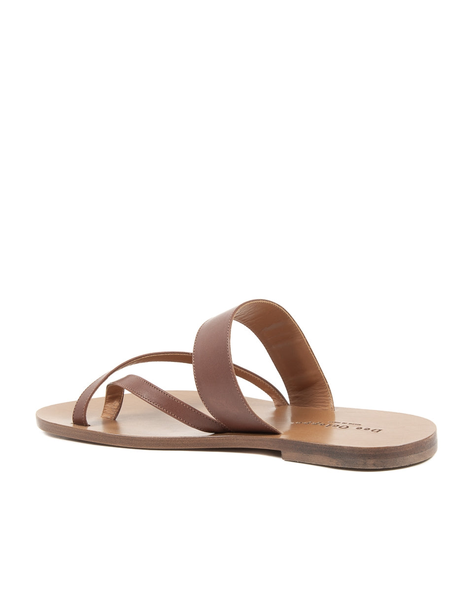 Sandalia para mujer Dee Ocleppo OC3503 VITELLO CUOIO