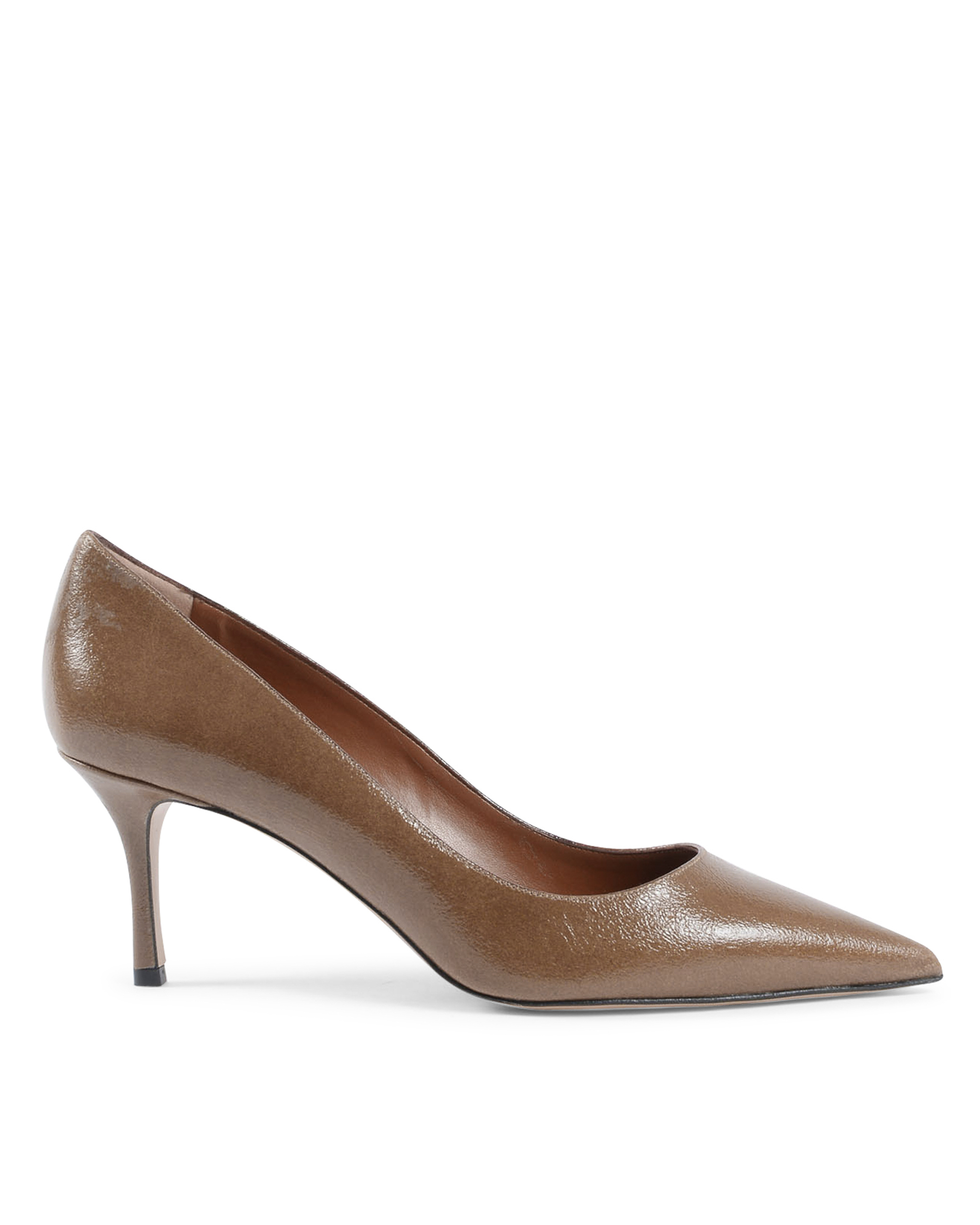 19V69 Italia Womens Pump Brown INES65 BROWN PATENT