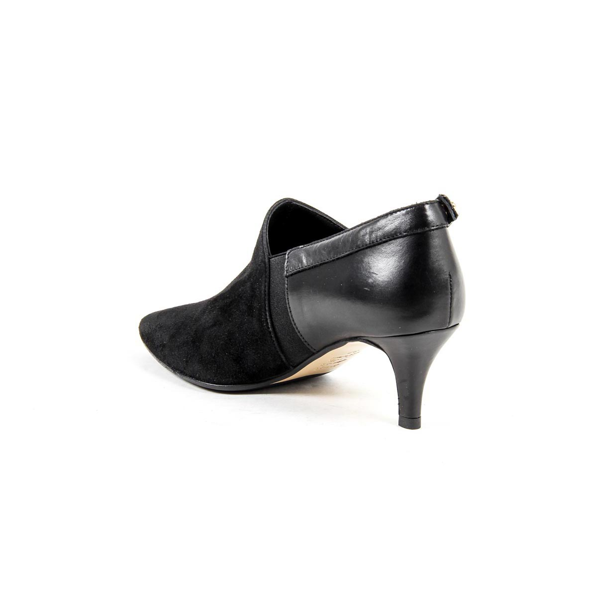Zapato de tacón mujer V 1969 Italia KATE CAMOSCIO NERO