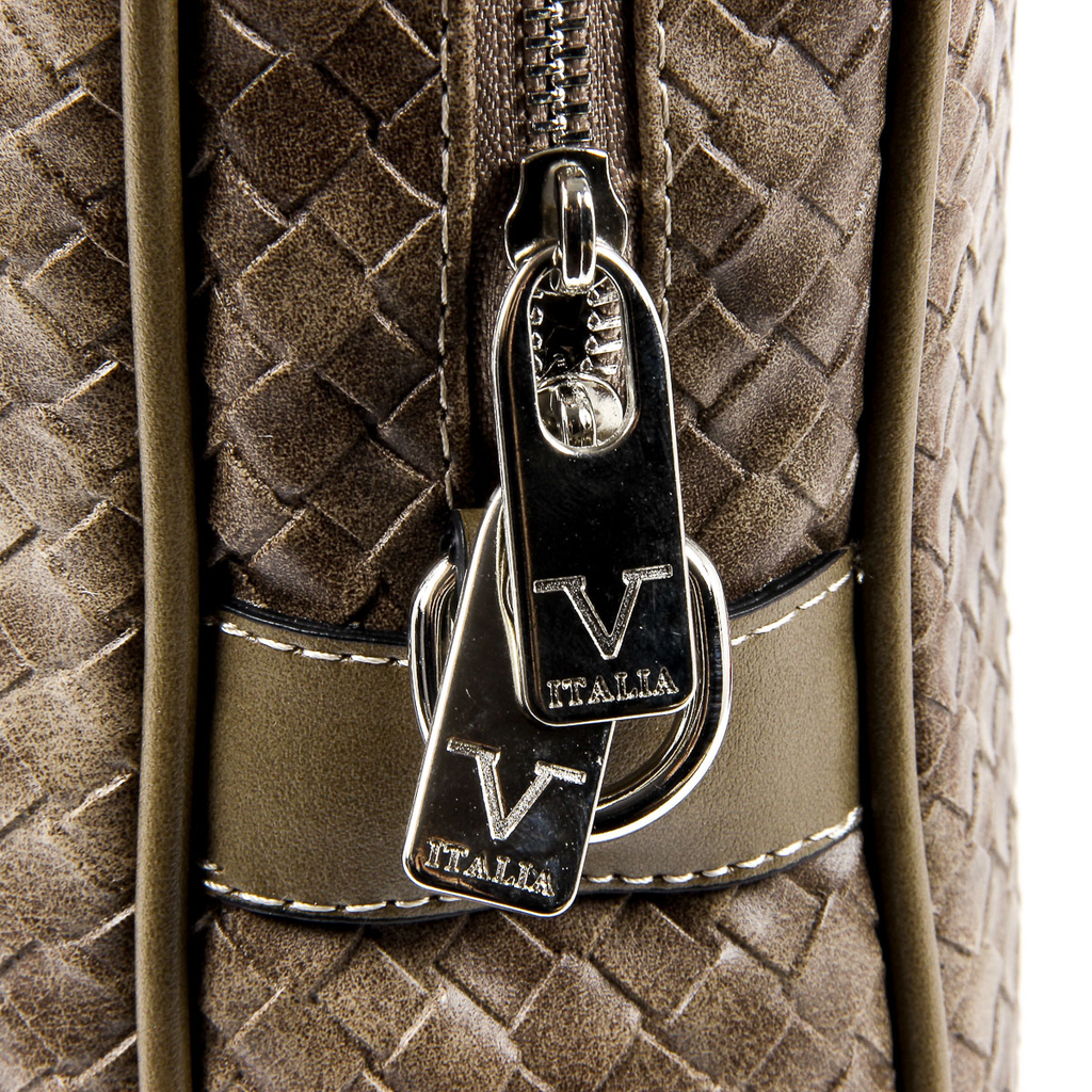 Bolso de mano para hombre V 1969 Italia marrón EVAN