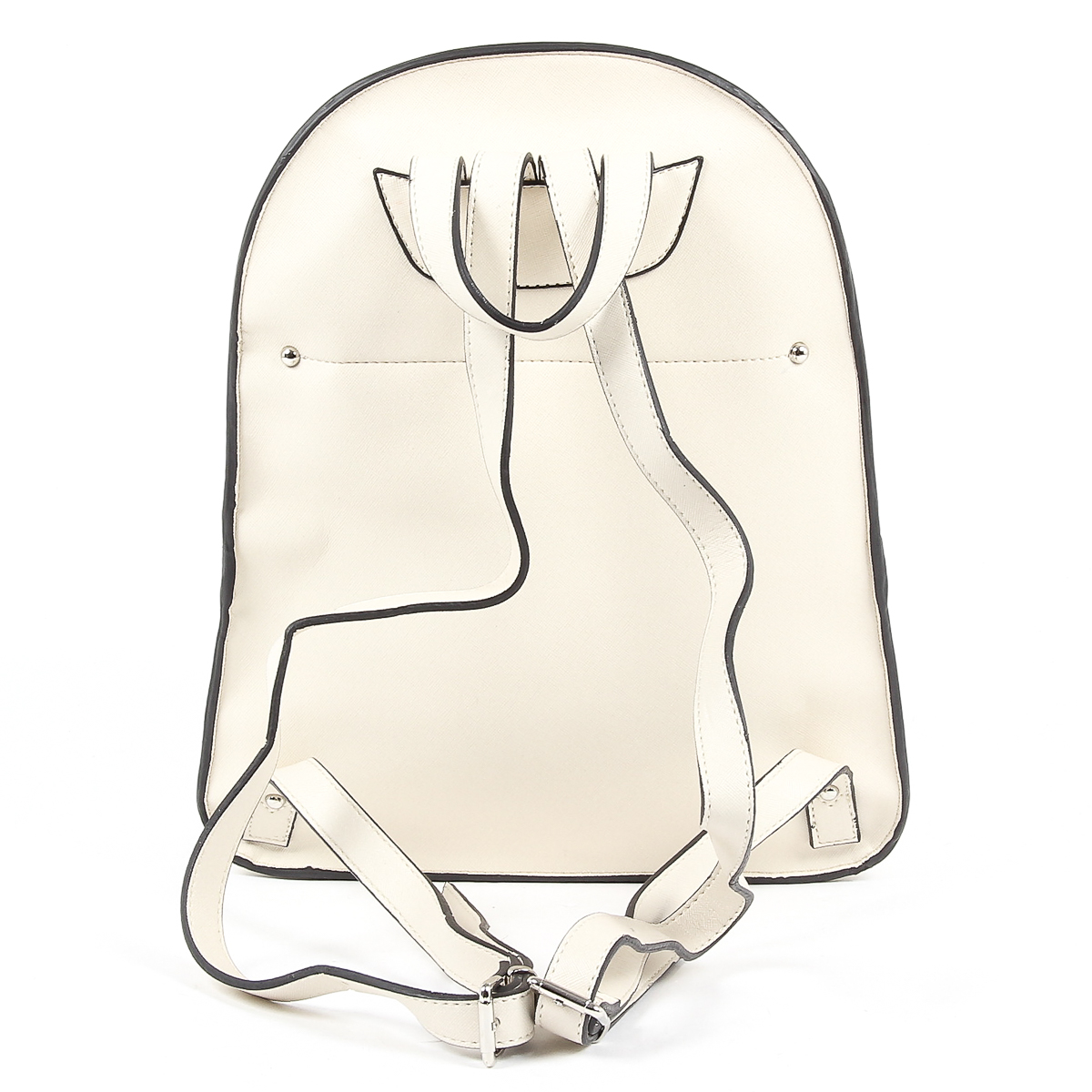 Andrew Charles Womens Backpack Beige NAOMI