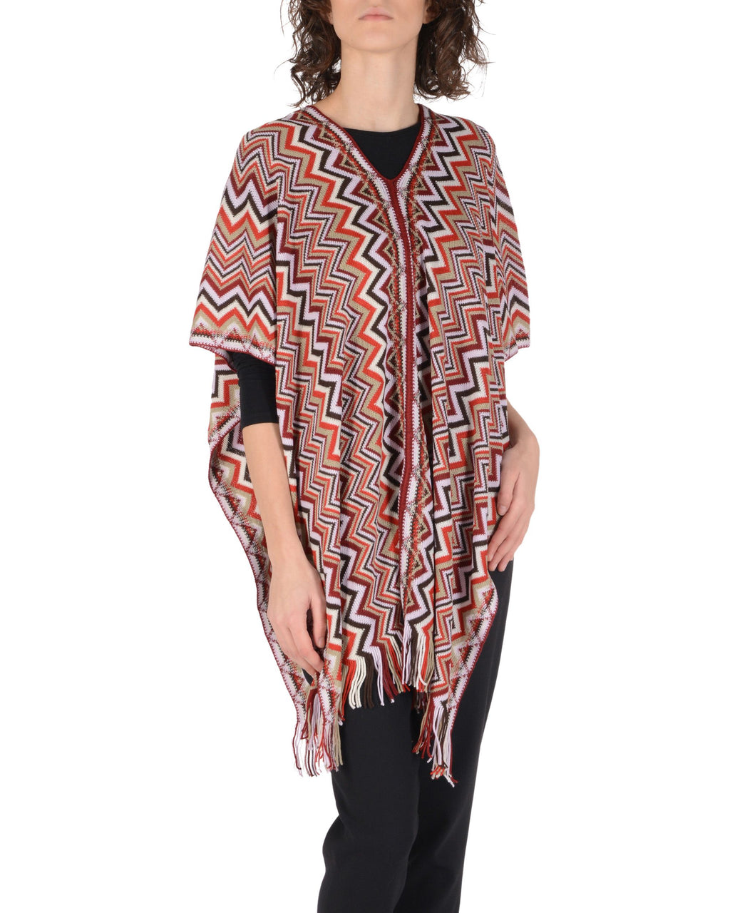 Poncho Missoni Mujer Multicolor POB5WMD63000004
