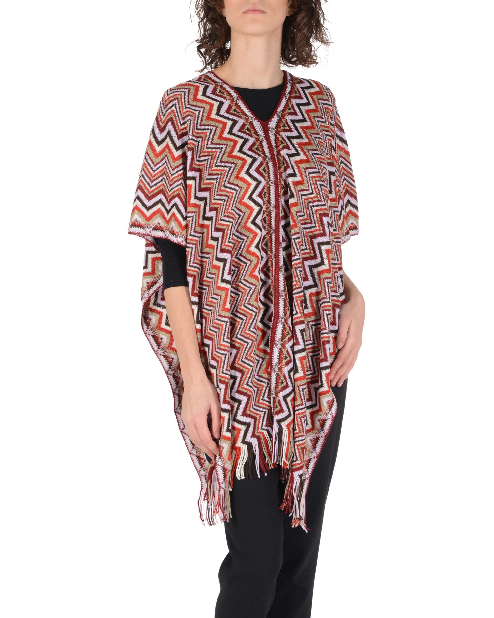 Poncho Missoni Mujer Multicolor POB5WMD63000004