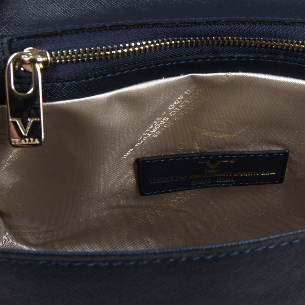 Bolso de mano para mujer V 1969 Italia VE09 AZUL MARINO