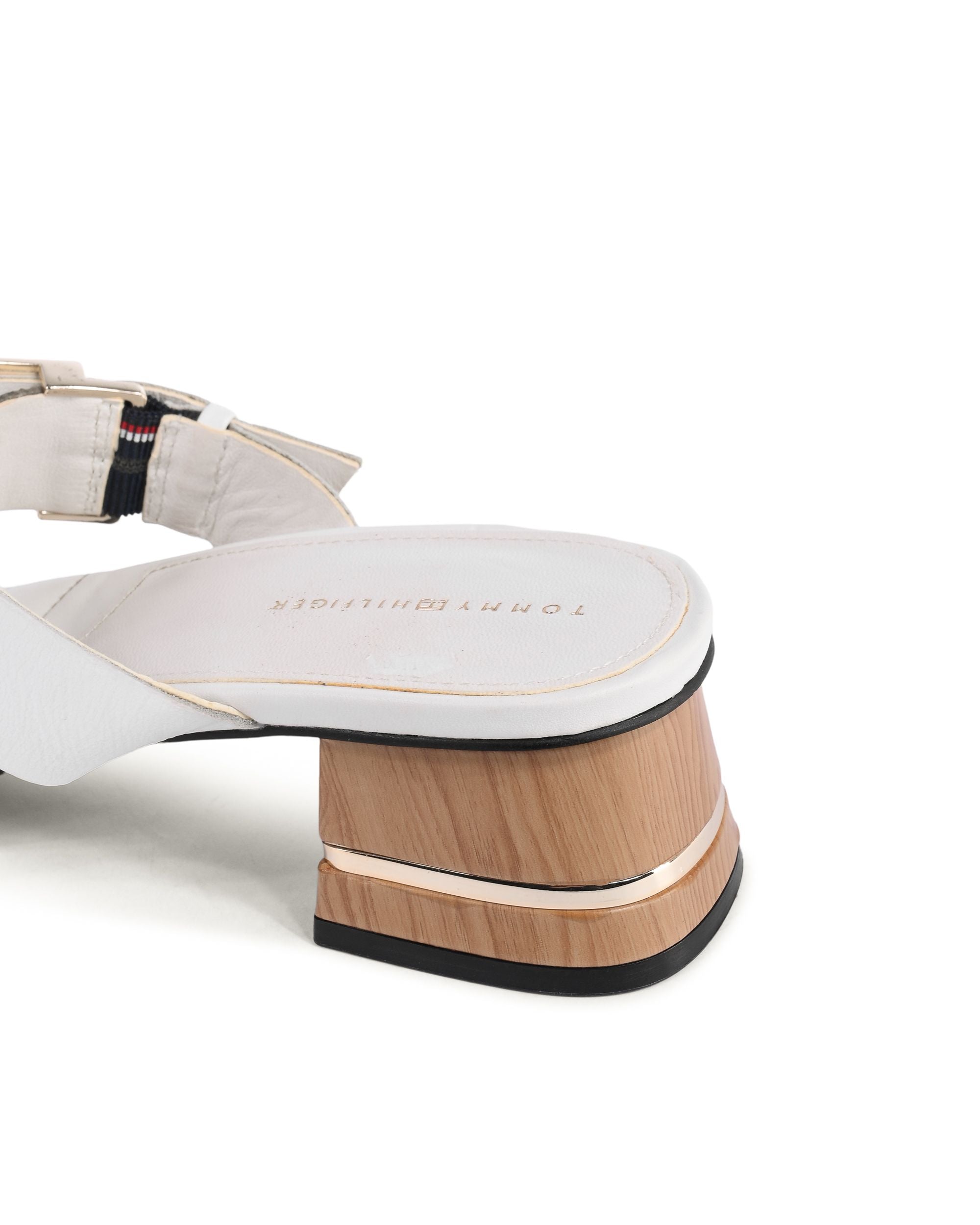 Sandalia Tommy Hilfiger para mujer blanca FW0FW07017YBL