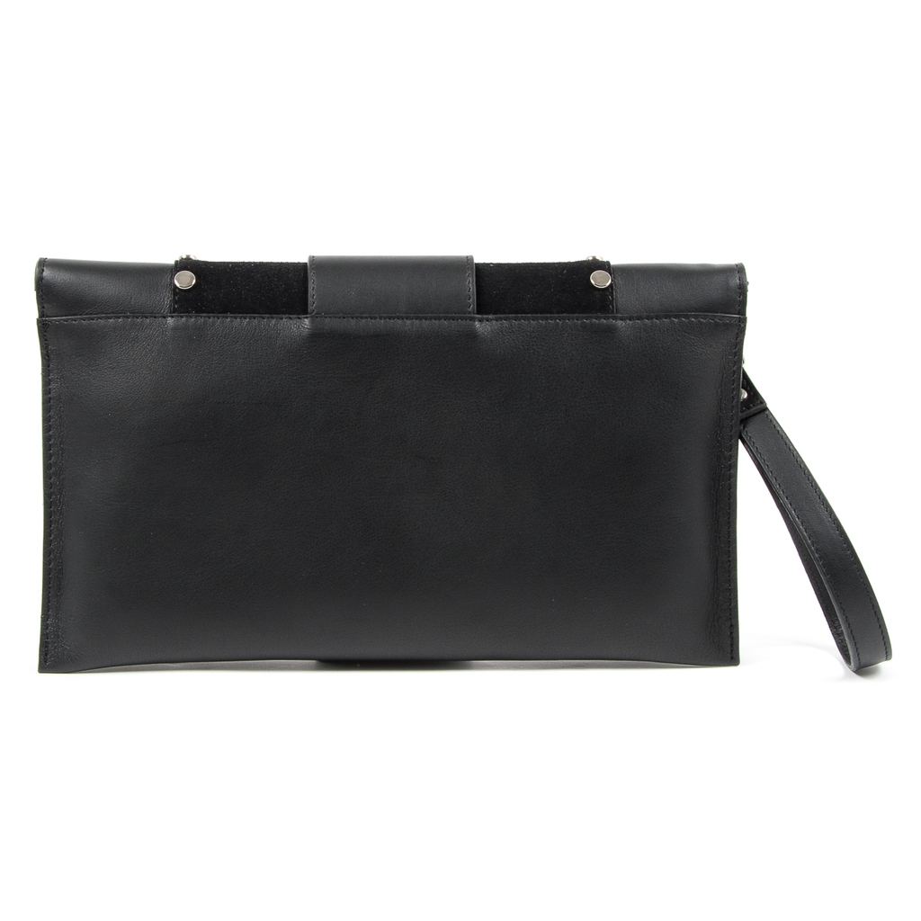Bolso de mano para mujer Andrew Charles, color negro, CORY