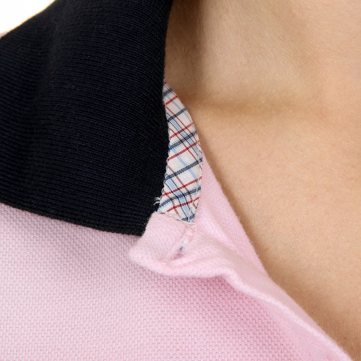 Polo Andrew Charles para mujer, manga corta, rosa, NIA