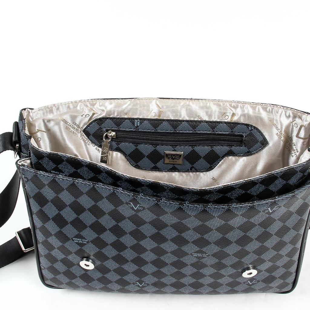 Bolso de hombre V 1969 Italia V1969014 GRIS NEGRO