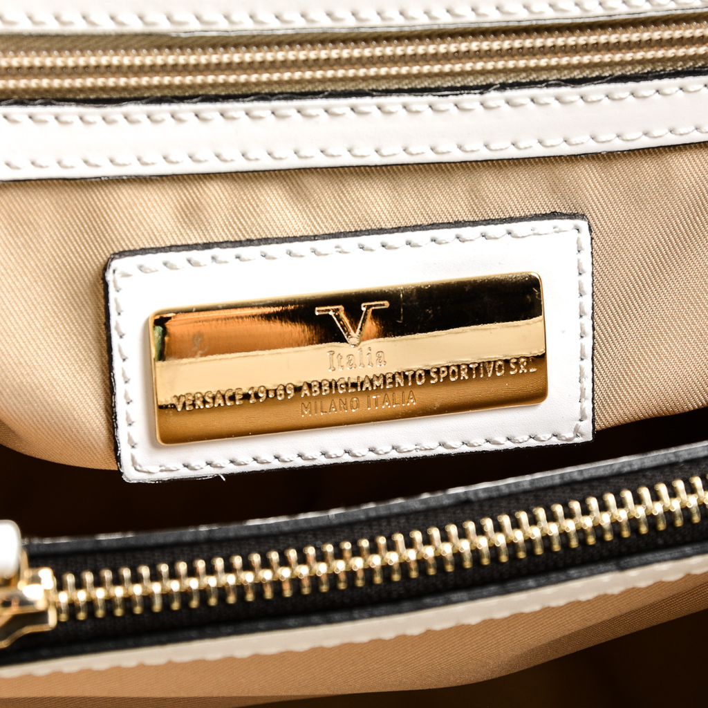 V 1969 Italia Womens Handbag White CRETA