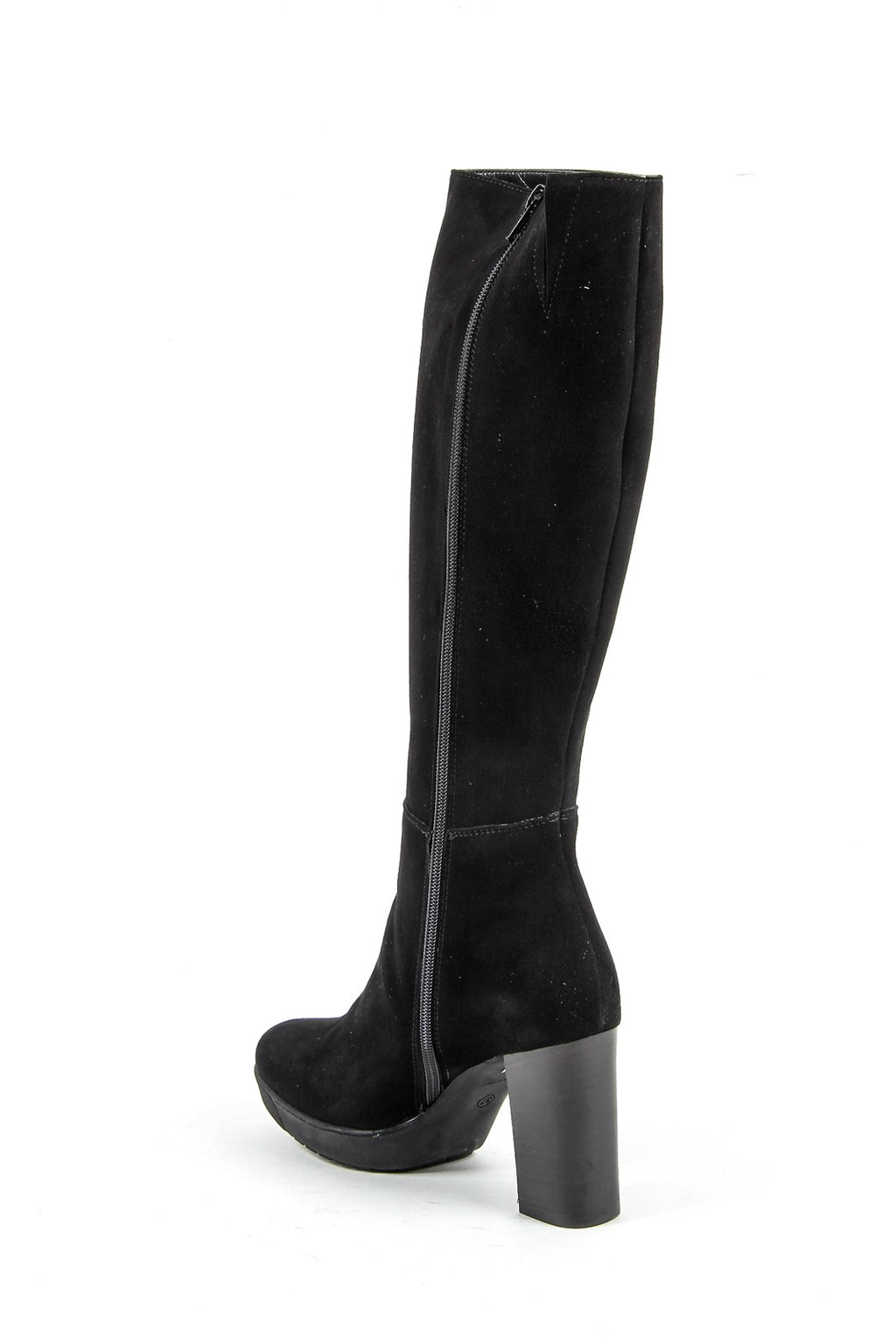 Bota Alta Mujer V 1969 Italia C19 CAMOSCIO NERO