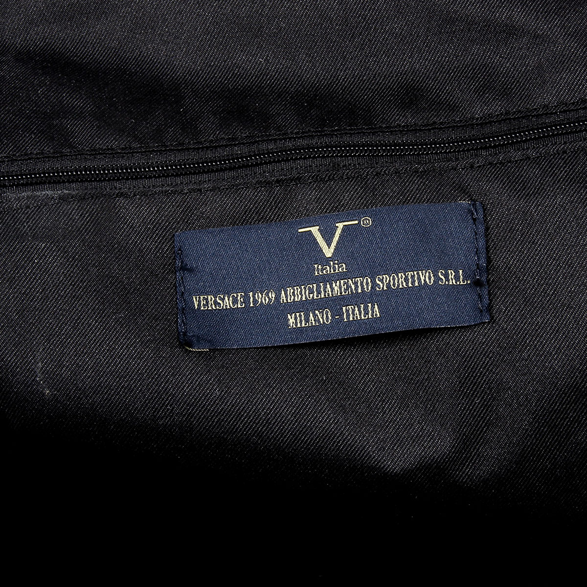 V 1969 Italia Mens Sport Bag Dark Green BERLINO