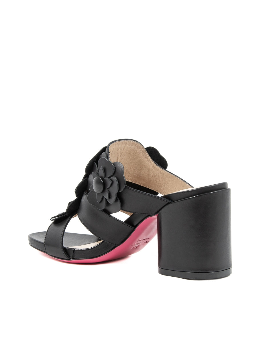 Sandalia Mujer Dee Ocleppo B3066DO VIT PERGAMENA NERO