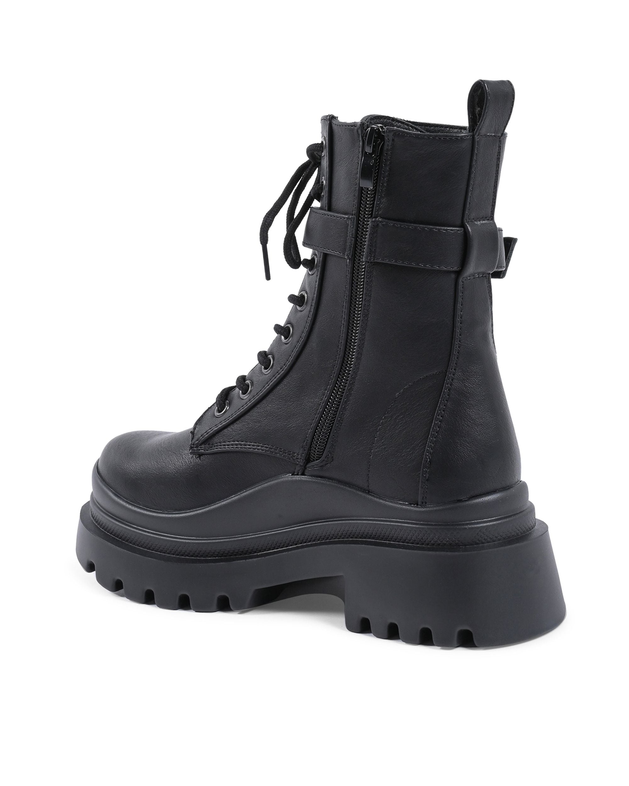 19V69 Italia Botines para mujer negros N21-5 NERO