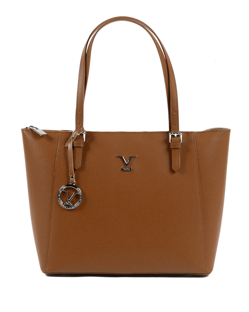Bolso De Hombro Mujer V Italia Bronceado V09 PALMELLATO CUOIO