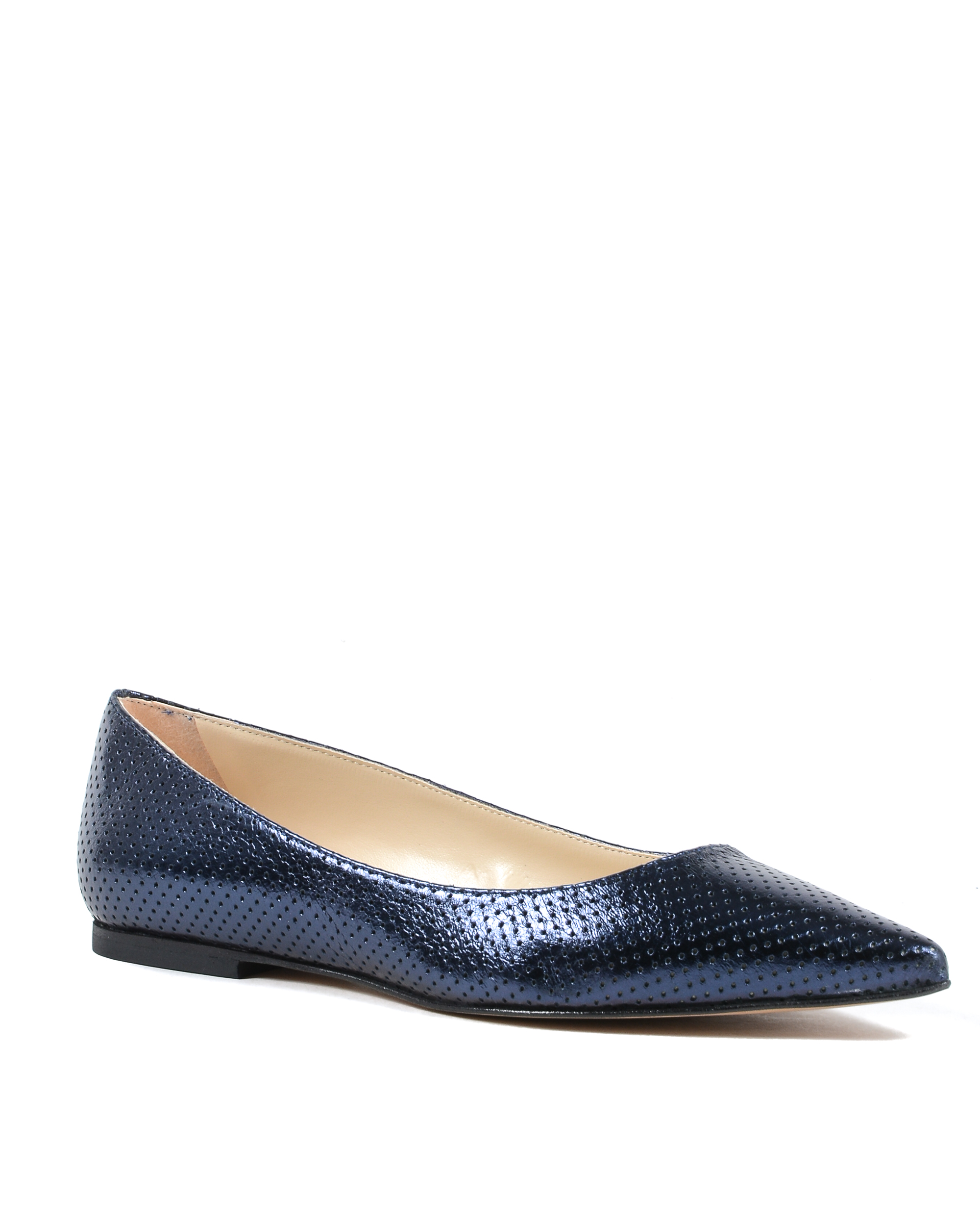 19V69 Italia Bailarina Mujer Lamè Azul Marino 4747 TRAF LAM BLU SCURO