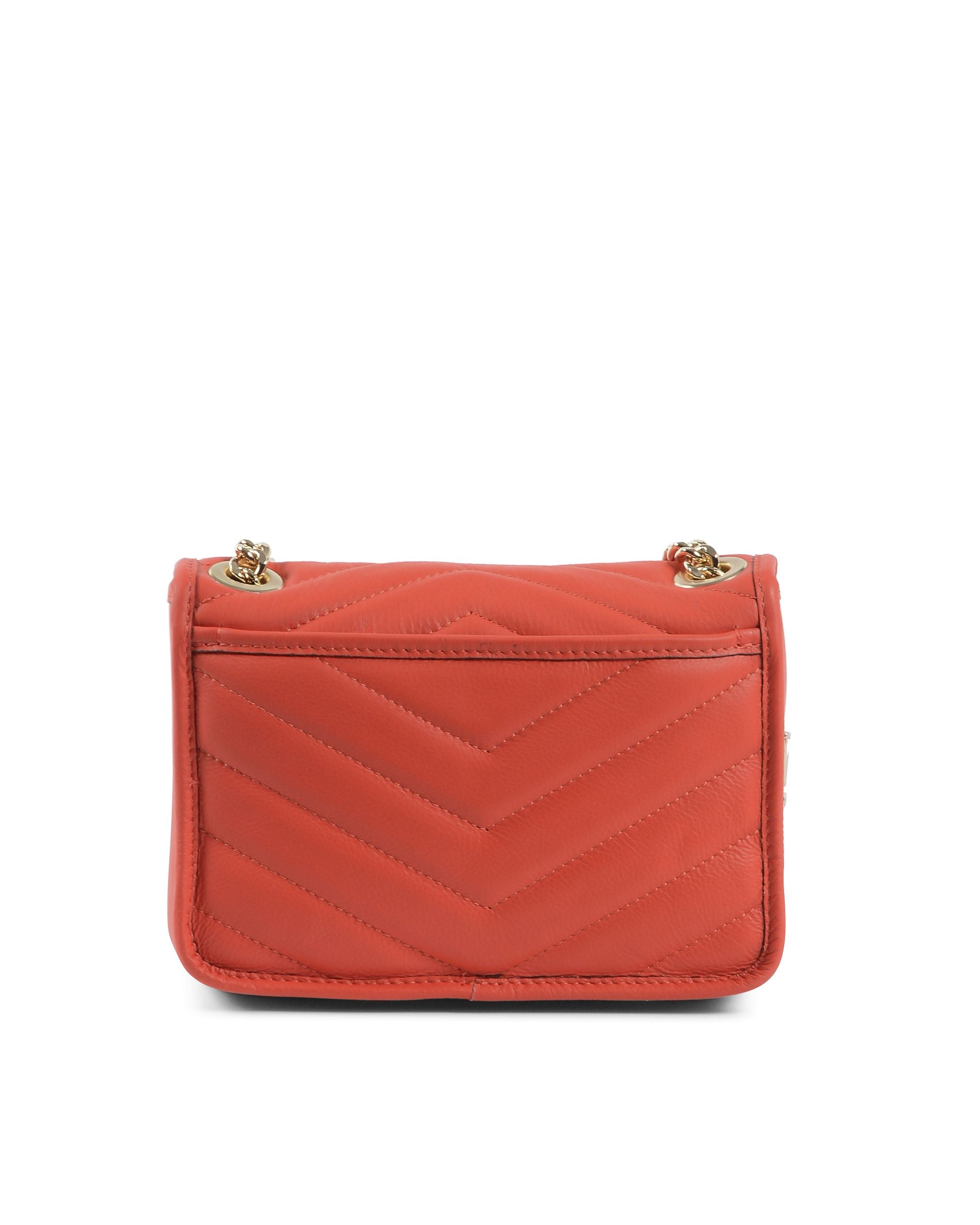 Bolso de mano para mujer V Italia Coral 10507 SAUVAGE CORALLO